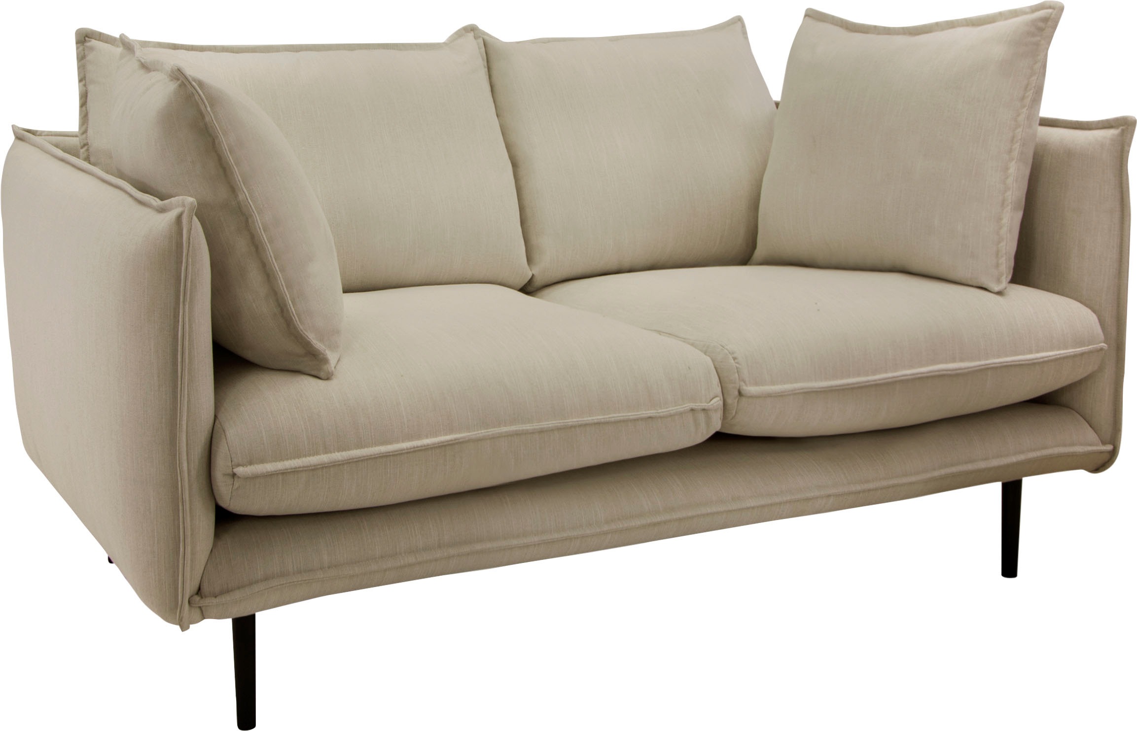 Home affaire 2-Sitzer "Somba" mit dickem Keder und eleganter Optik günstig online kaufen