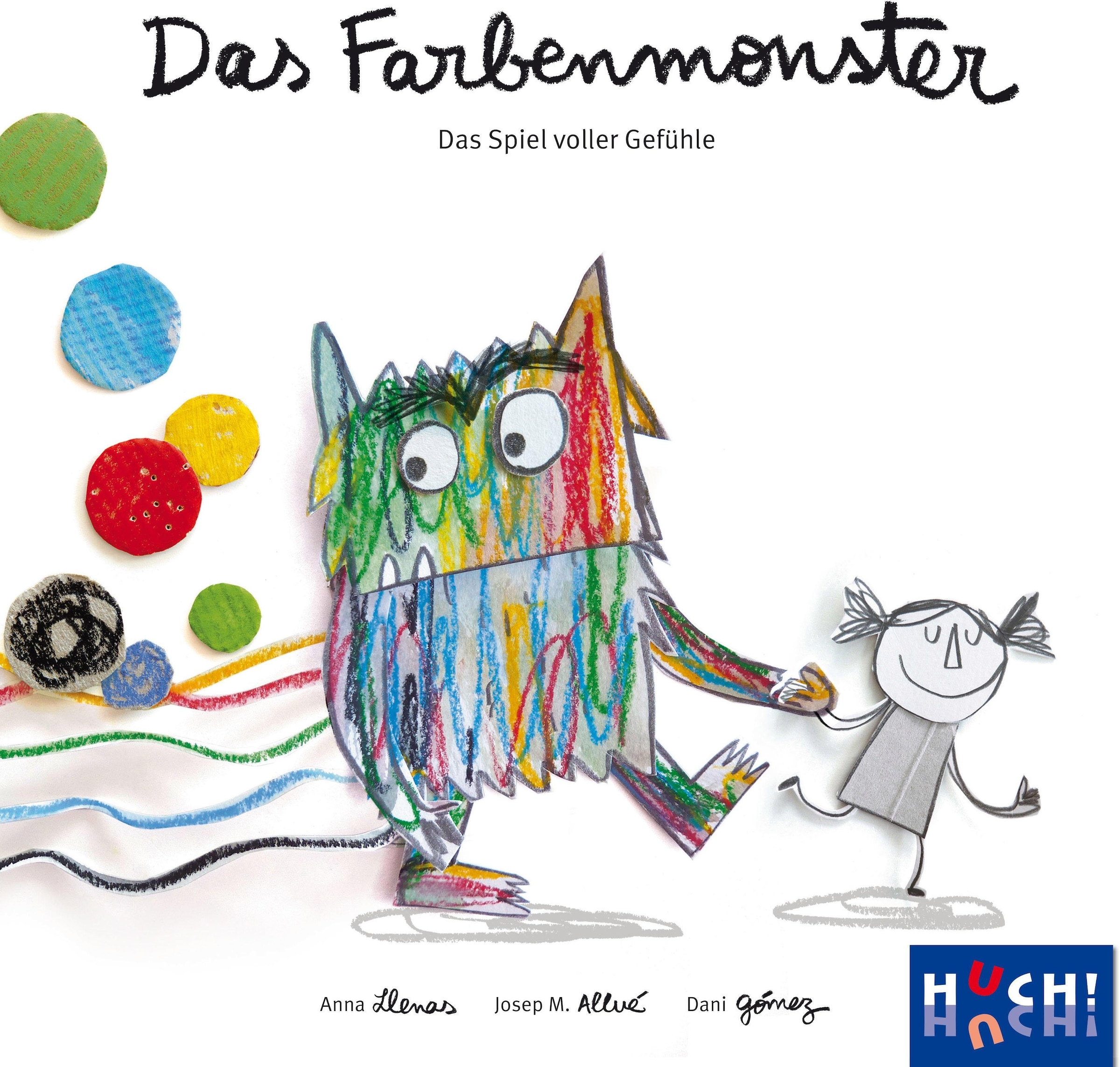 HUCH! Spiel »Das Farbenmonster«, Made in Germany