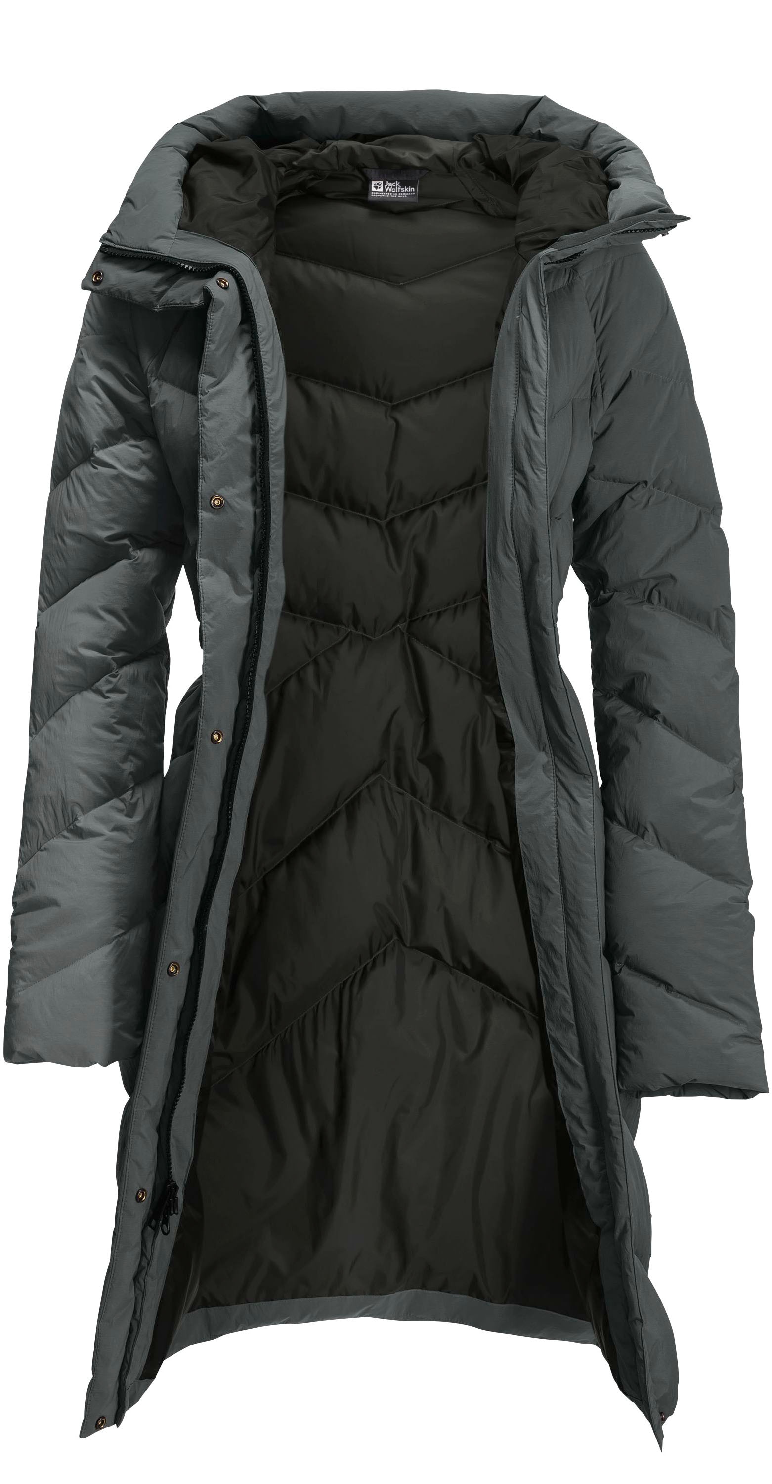 Jack Wolfskin Funktionsmantel »MARIENPLATZ COAT W«, mit Kapuze