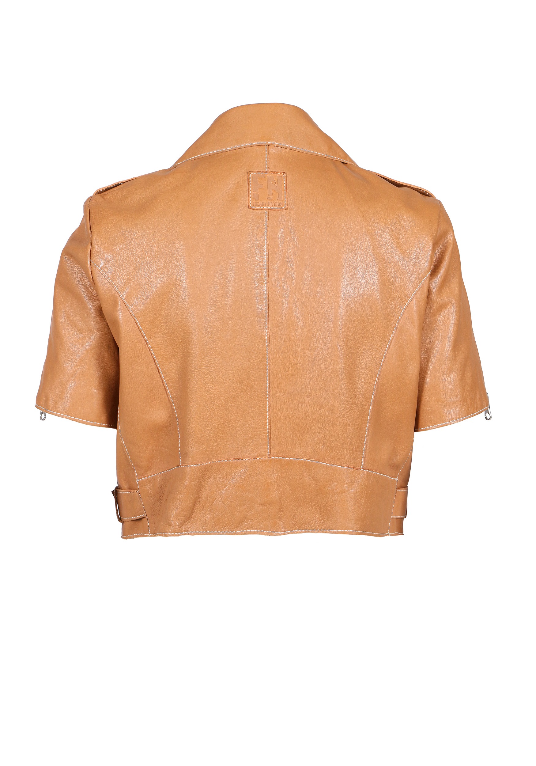 Freaky Nation Lederjacke "Zea-FN" günstig online kaufen