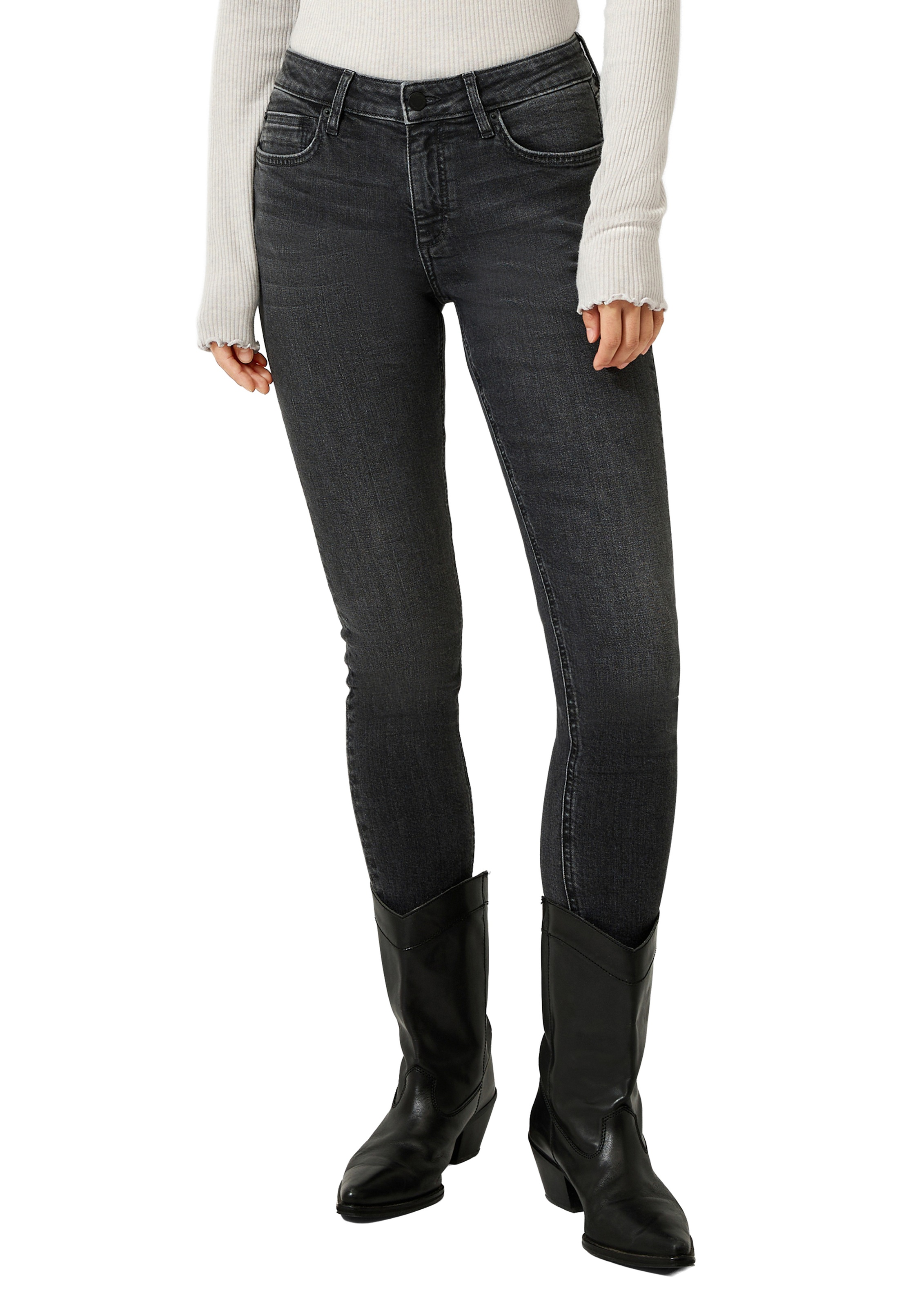 QS Stretch-Hose Slim Fit Jeans mit Stretch
