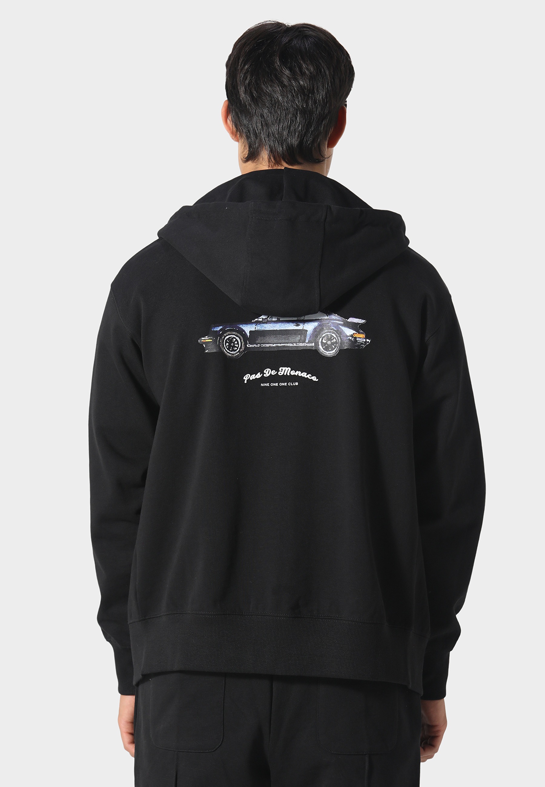 Pas De Monaco Kapuzenpullover »Pas De Monaco NOIR CARRERA HOODY« 1