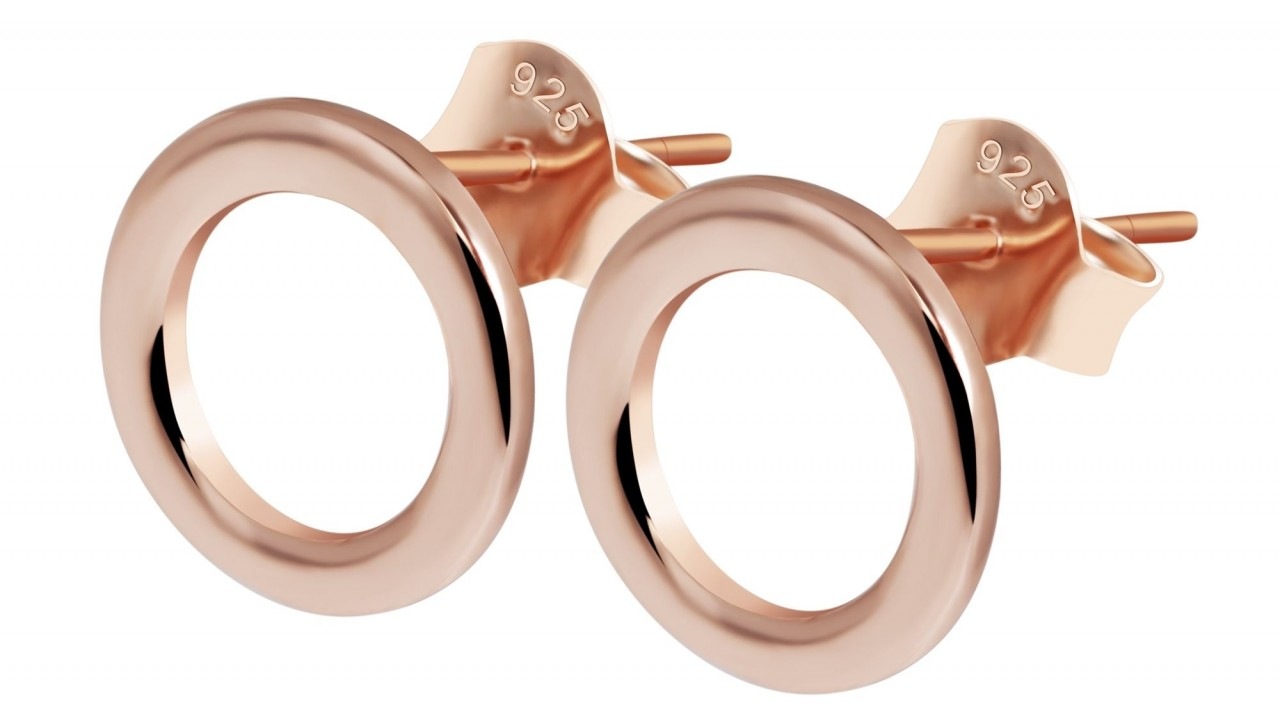 Adelia´s Paar Ohrhänger »Neuheit 2025 - Damen Ohrstecker aus 925 Sterling Silber Ø 11 mm«