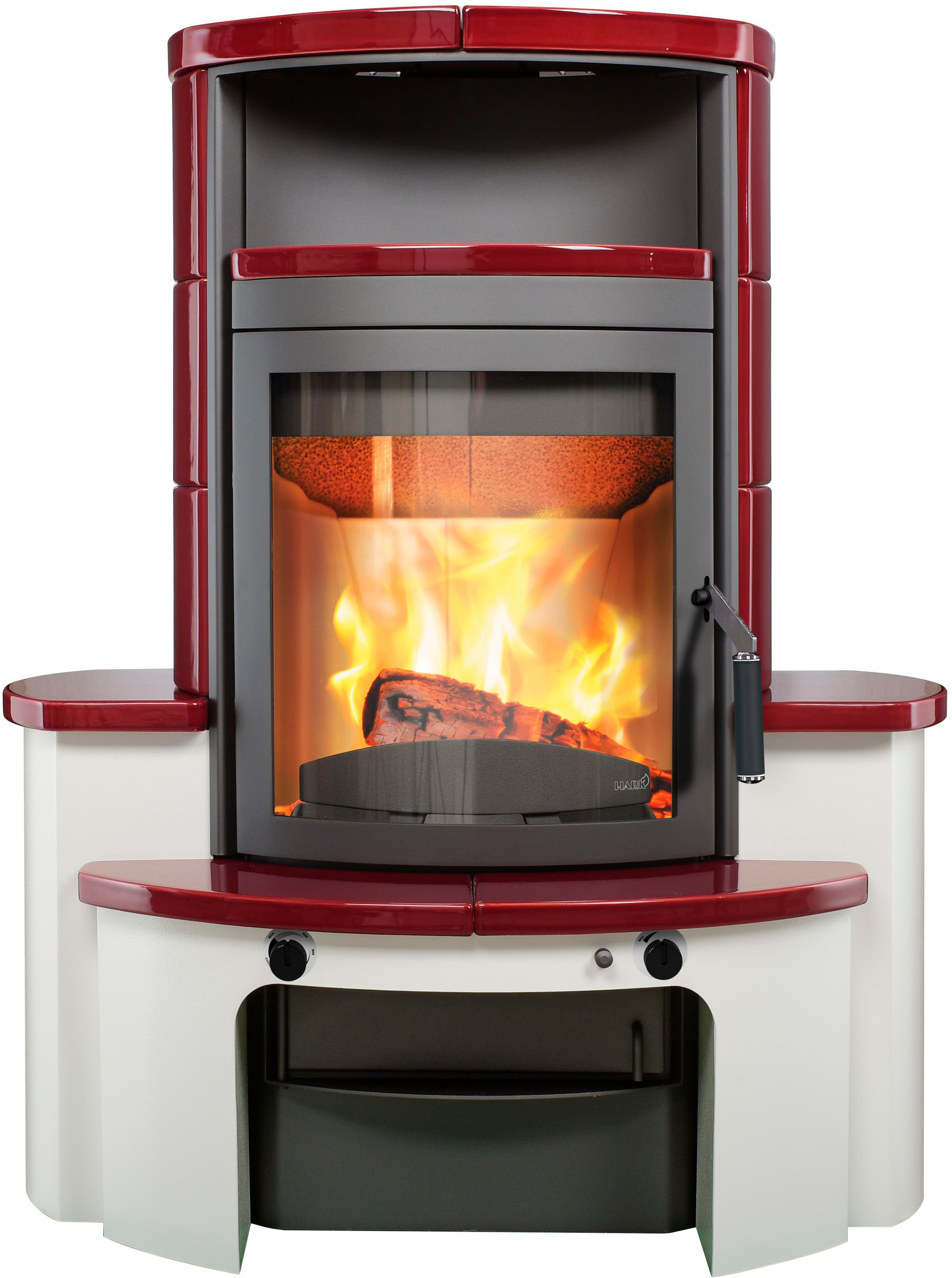 HARK Kaminofen »Avenso GT ECOplus 8 KW«, bordeaux-rot