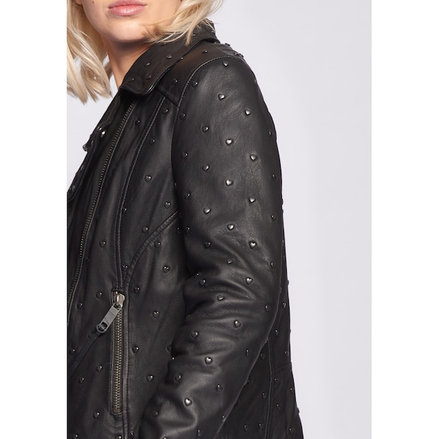 | BAUR Maze »Heart« bestellen Lederjacke