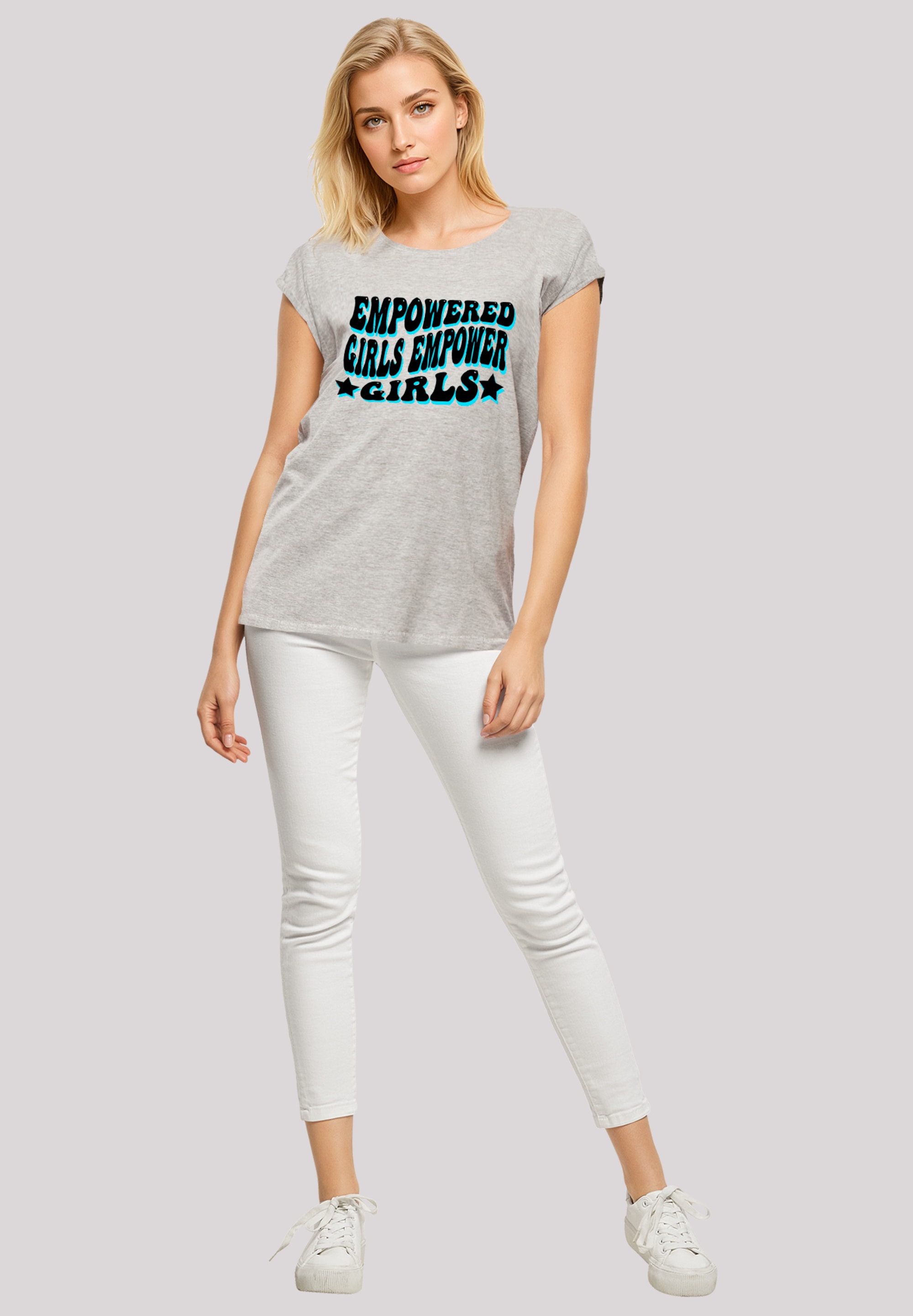 F4NT4STIC T-Shirt »Internationaler Frauentag Empowered Girls Power« Premium Qualität