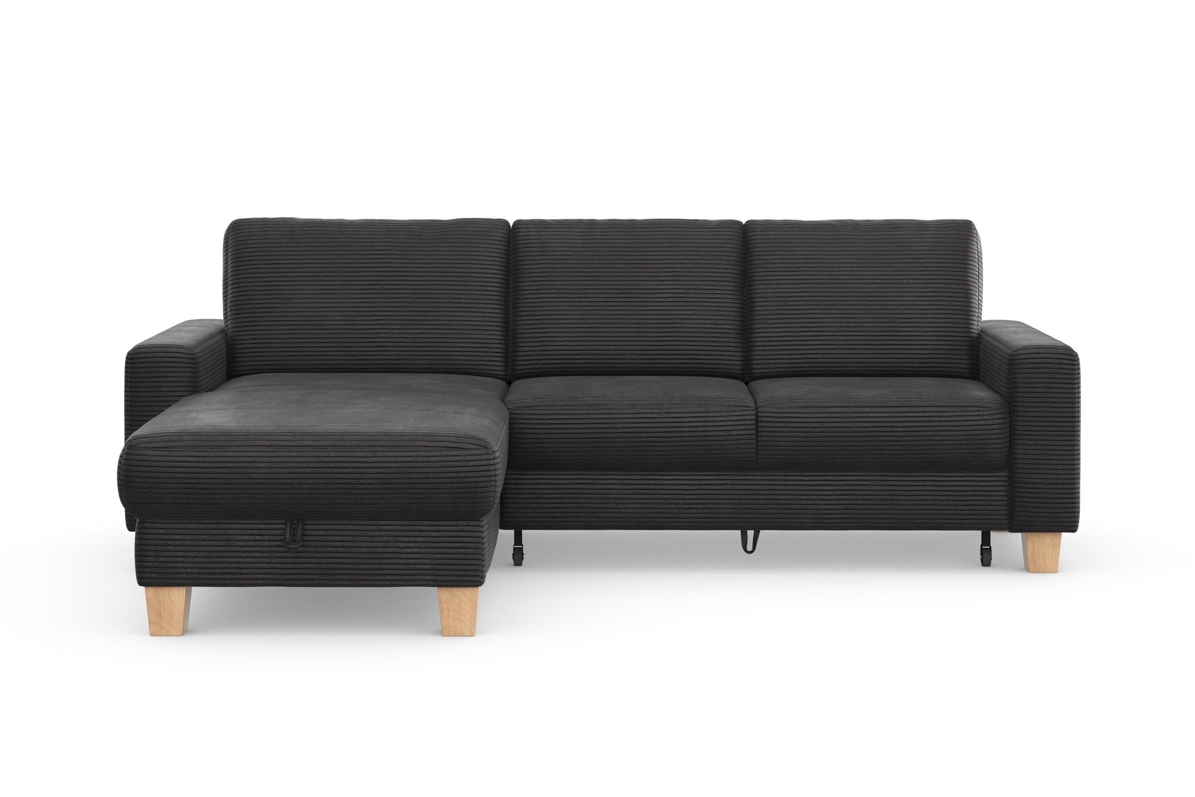 Home affaire Ecksofa "Summer L-Form", mit Recamiere, mit oder ohne Bettfunk günstig online kaufen