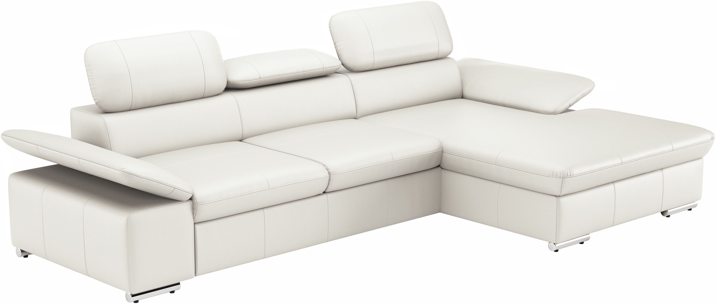 sit&more Ecksofa »Valantine L-Form«, inkl. Kopf- und Armteilverstellung, wahlweise mit Bettfunktion