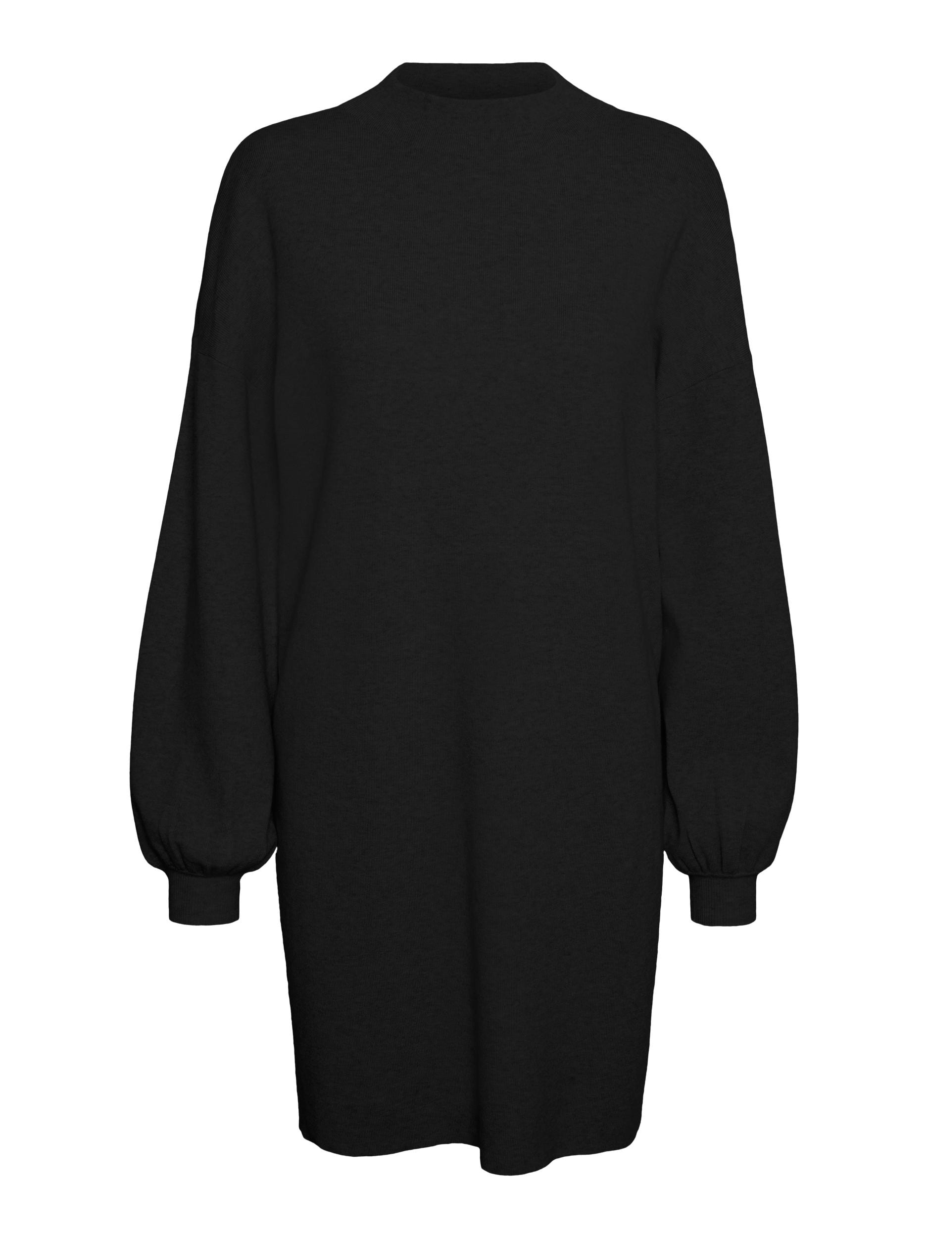 Vero Moda megzta suknelė »VMNANCY LS FUNNELNECK Suknelė GA NOOS«
