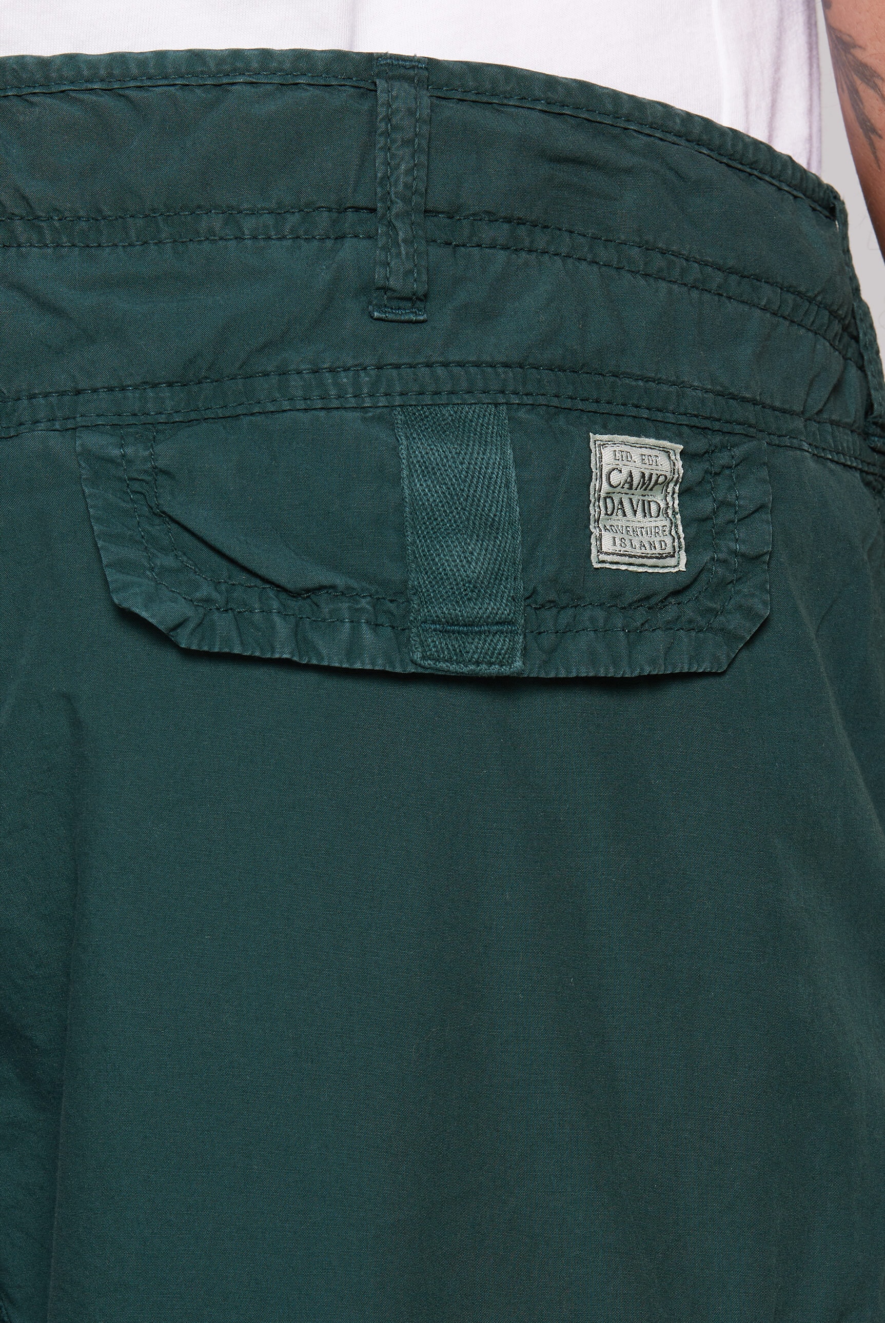CAMP DAVID Cargoshorts, aus Baumwolle