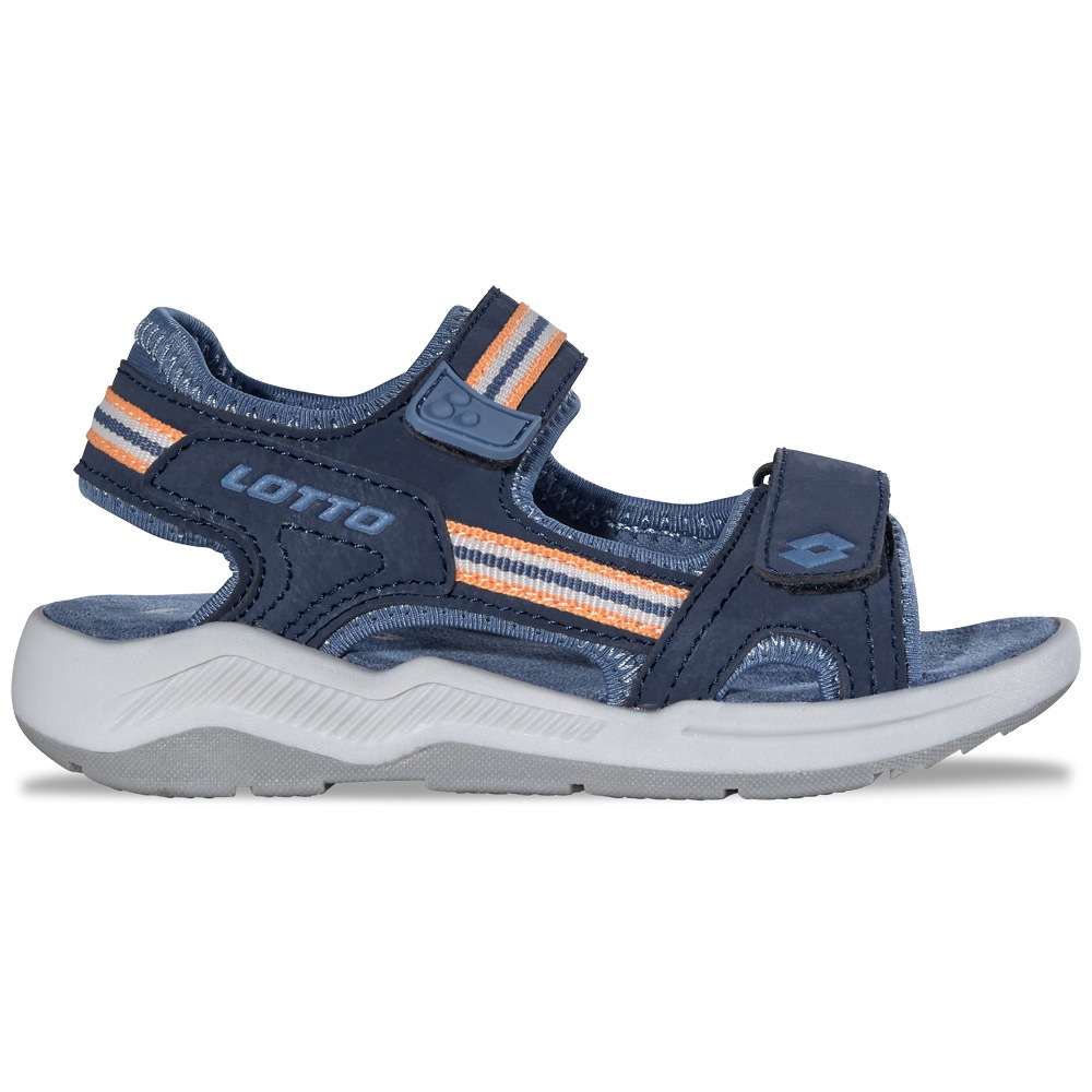 Lotto SanJOR K Girls Sandal Navy-Midblue 27