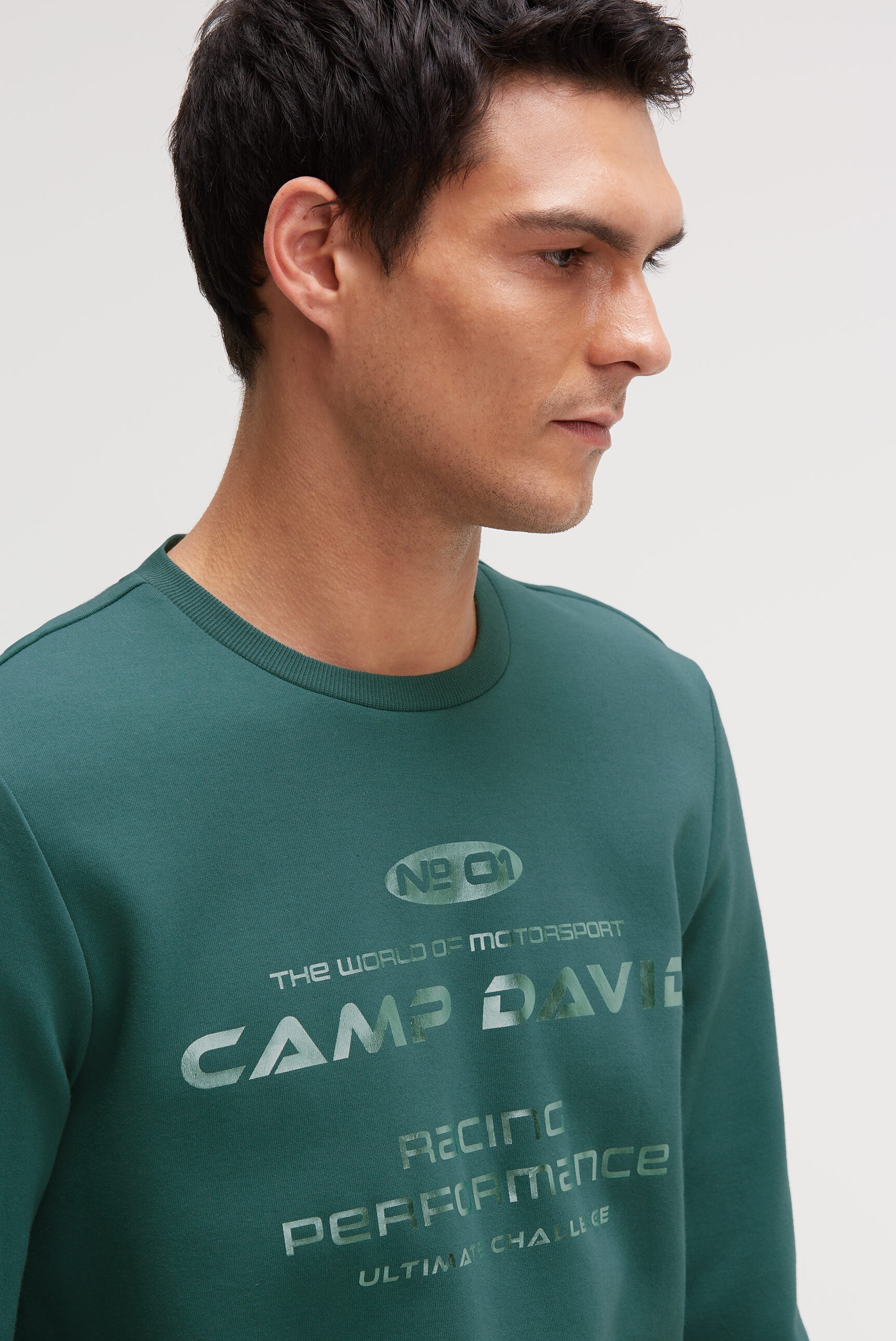 Camp David Sweater Petrol Green Size XL 3