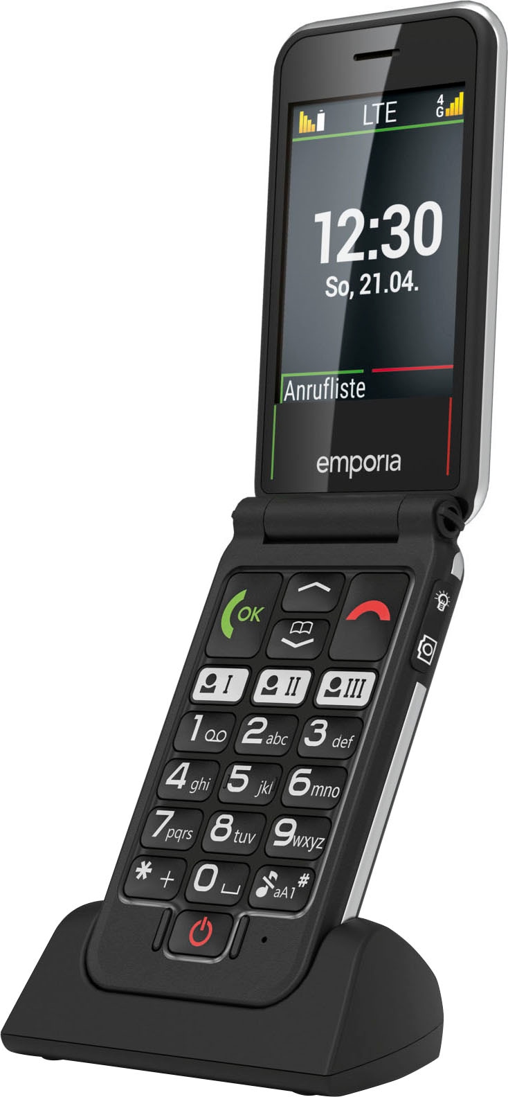 Emporia Smartphone »JOY-LTE«, schwarz