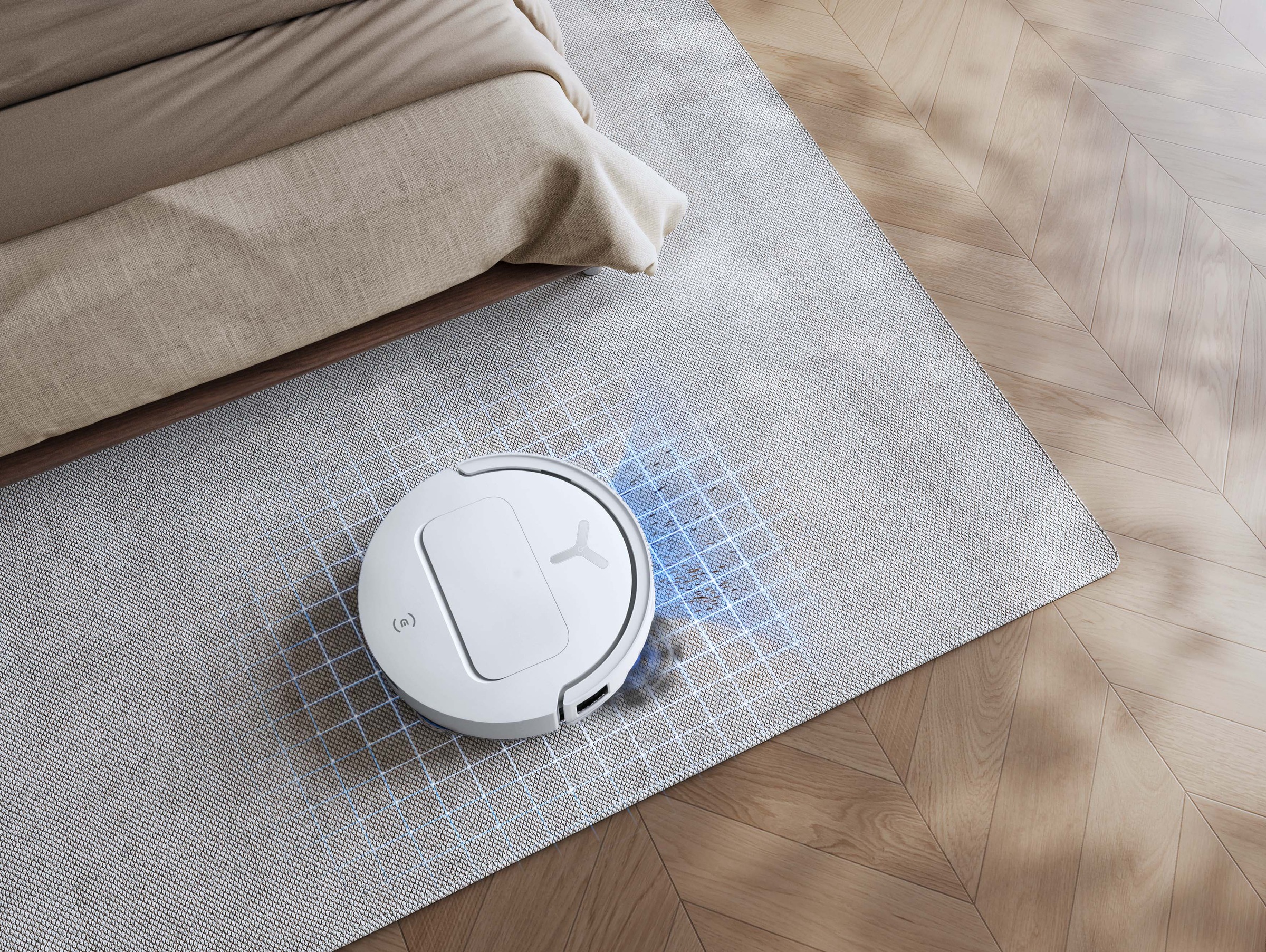 ECOVACS Nass-Trocken-Saugroboter »DEEBOT T50 OMNI Gen3« 25.000 Pa, OMNI Station, Ultraschlankes 81-mm-Design