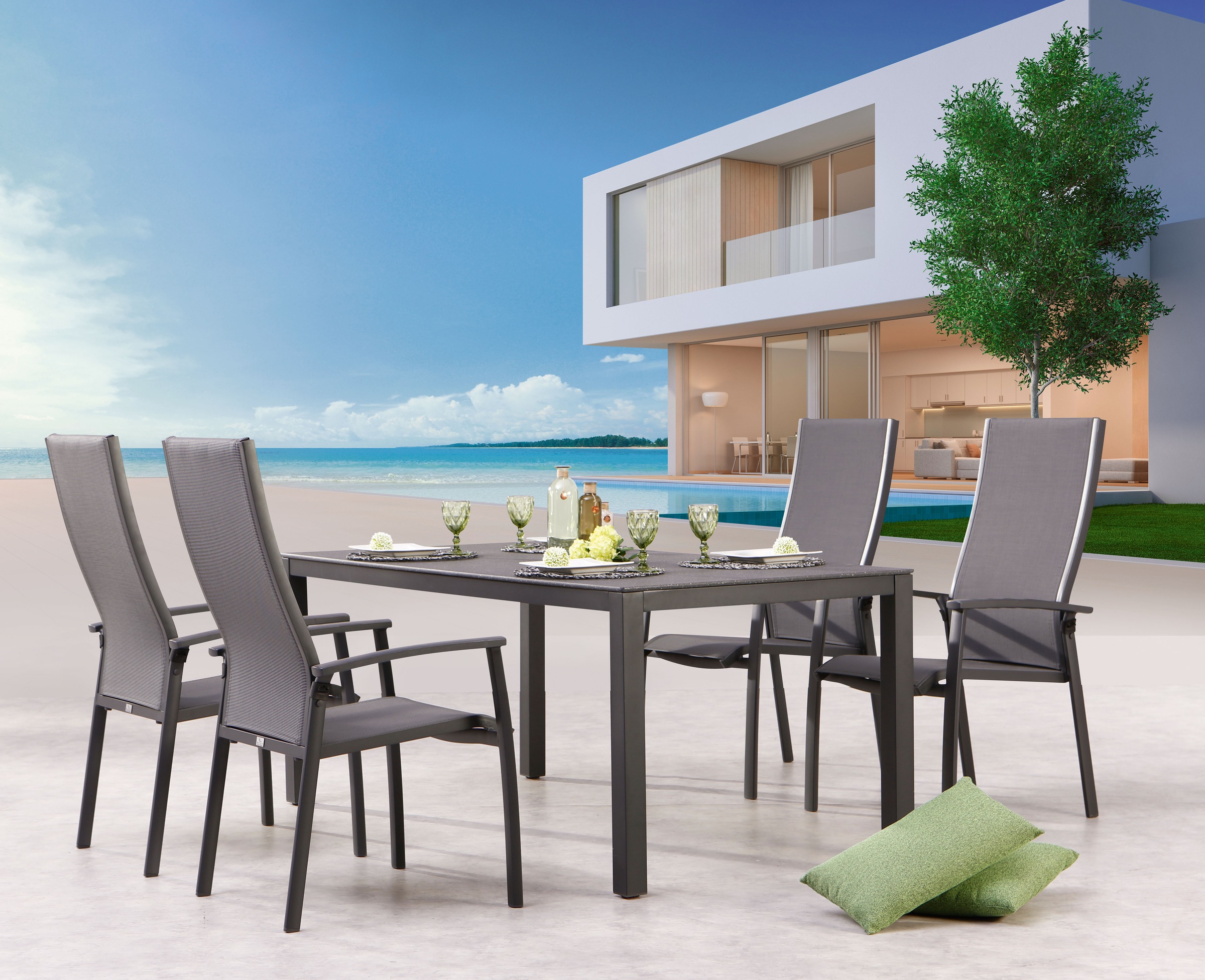 Best Gartenstuhl "Larino", 1 St., Stapelstuhl günstig online kaufen
