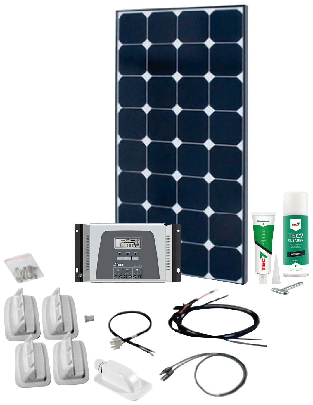 Phaesun Solaranlage "SPR Caravan Kit, Solar Peak MPPT 3020 120 W", (Komplett-Set)