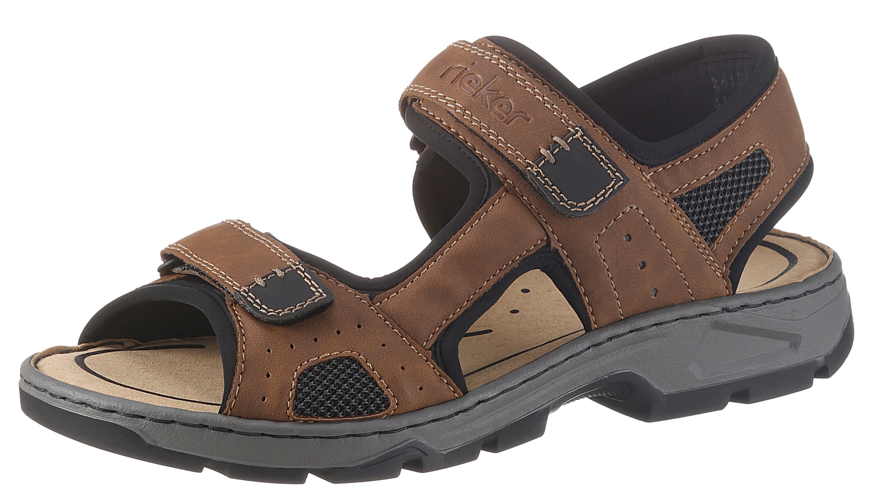 Rieker 1100000002199, Sommerschuh, Klettschuh, Outdoorschuh, in Trekking-Optik