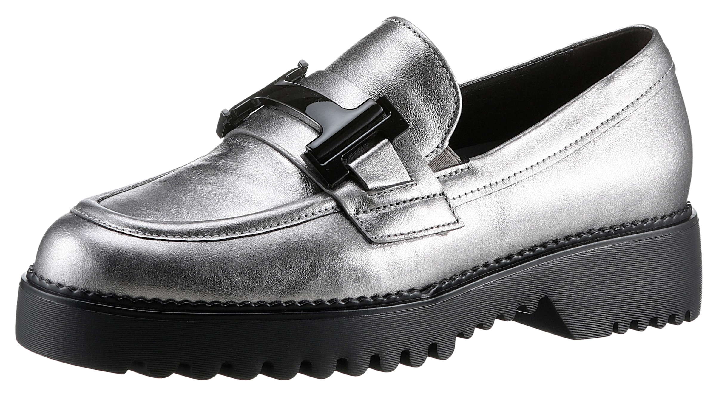 Loafer »Florenz«, Blockabsatz, Slipper, Halbschuh, Schlupfschuh in Weite G (=weit)