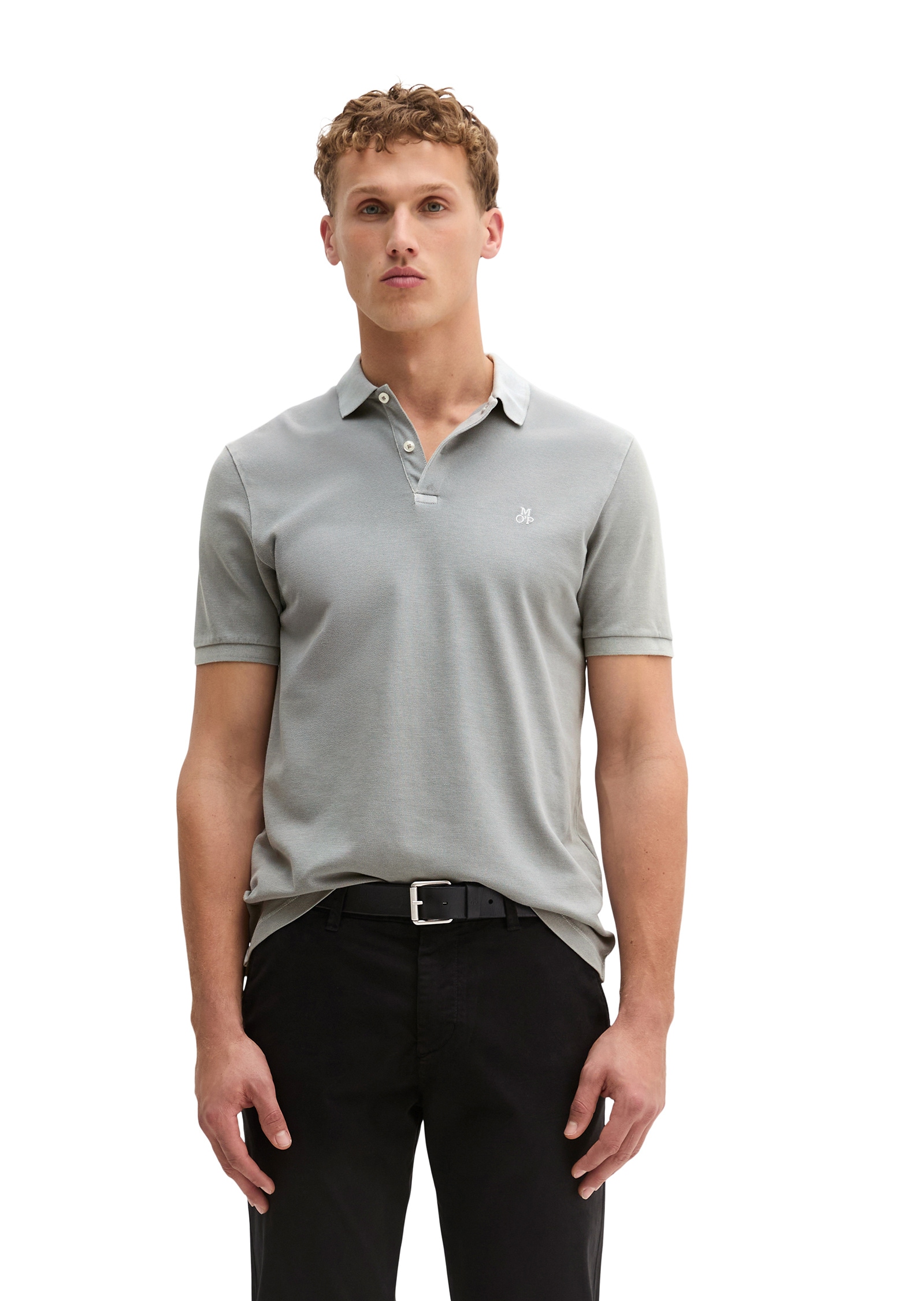 Marc OPolo Poloshirt "aus Organic Cotton-Stretch"