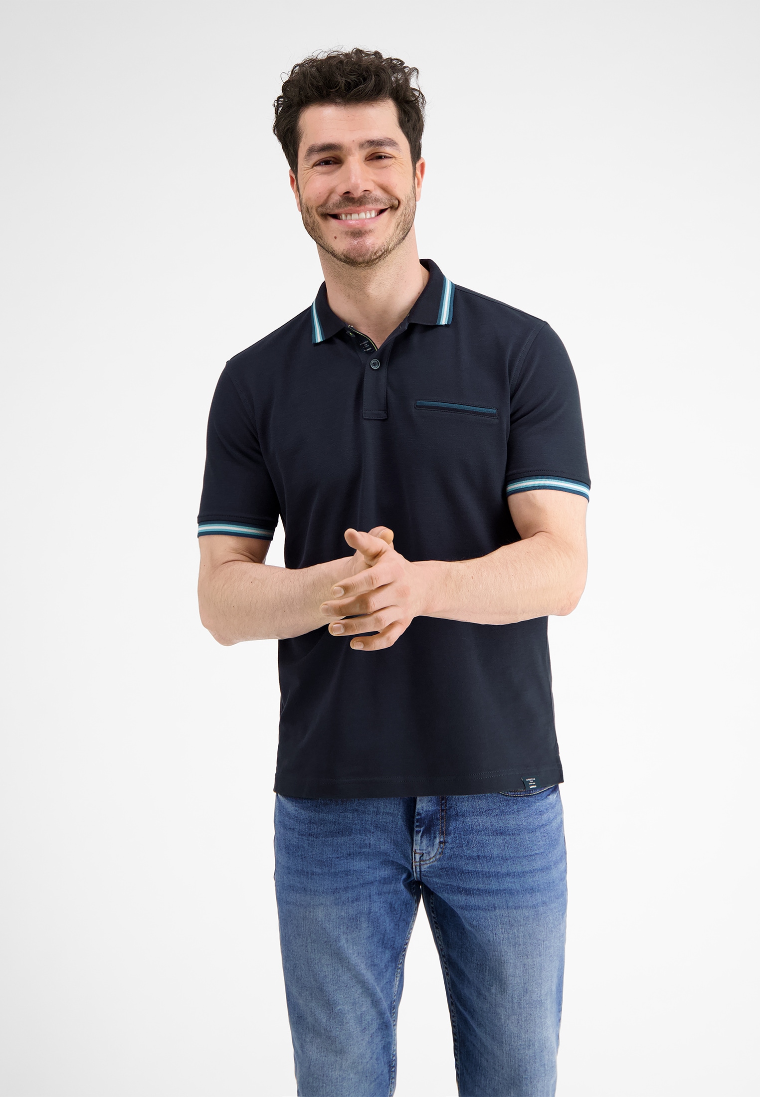 LERROS Poloshirt für Poloshirt in Struktur-Piqué« | BAUR ▷ »LERROS