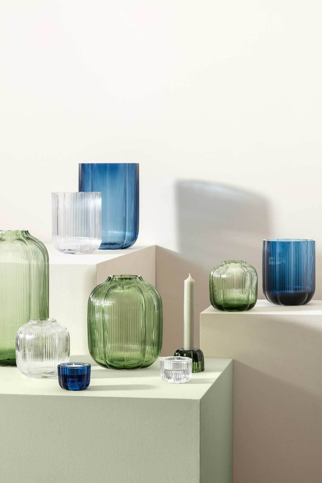 Villeroy & Boch Dekovase »Vasen Fleur 28 cm 2er Set bunt«
