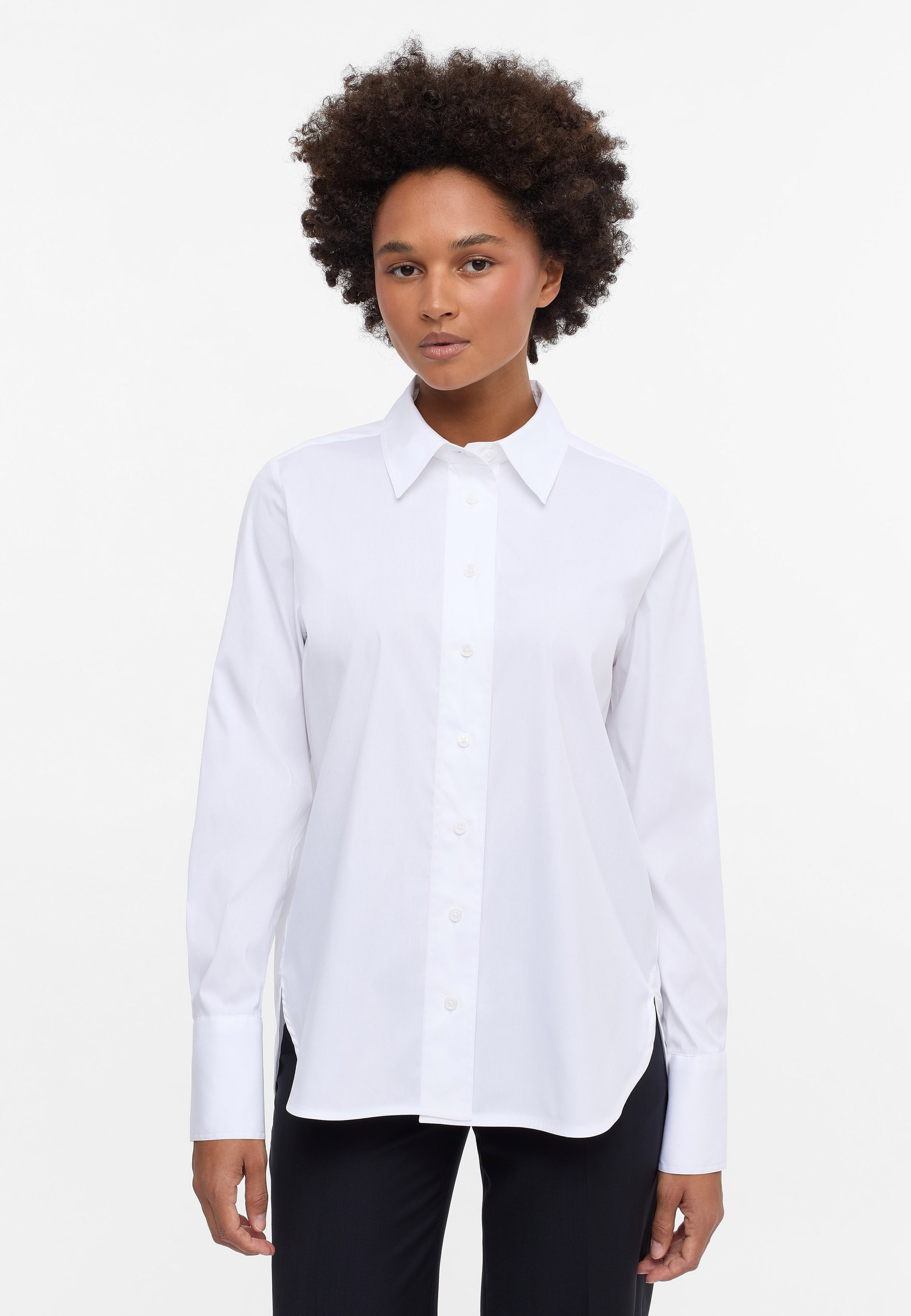 Eterna Hemdbluse "LOOSE FIT" EASY IRON (bügelleicht) günstig online kaufen