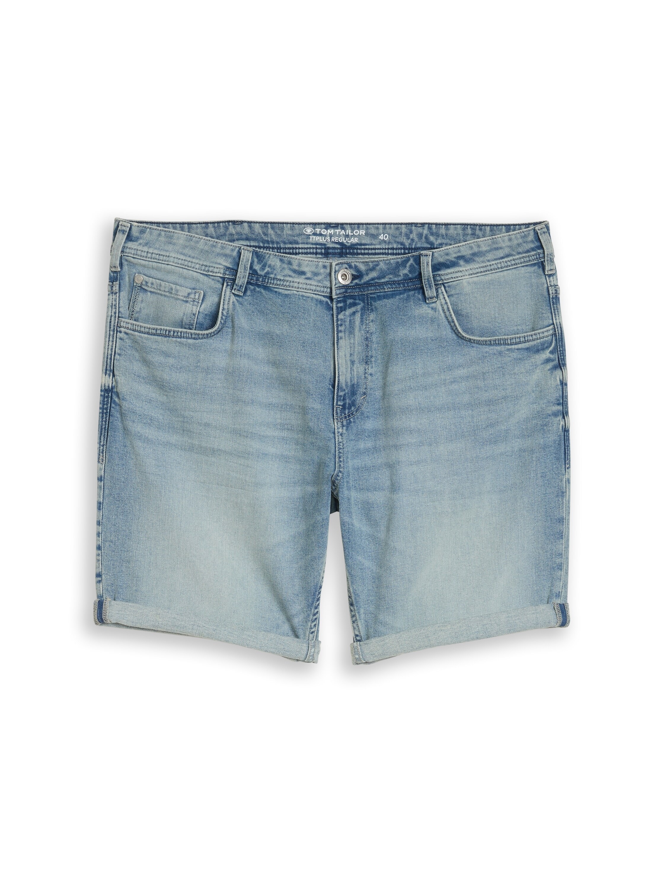 TOM TAILOR PLUS Jeansshorts im 5-Pocket-Sytel - Große Größen