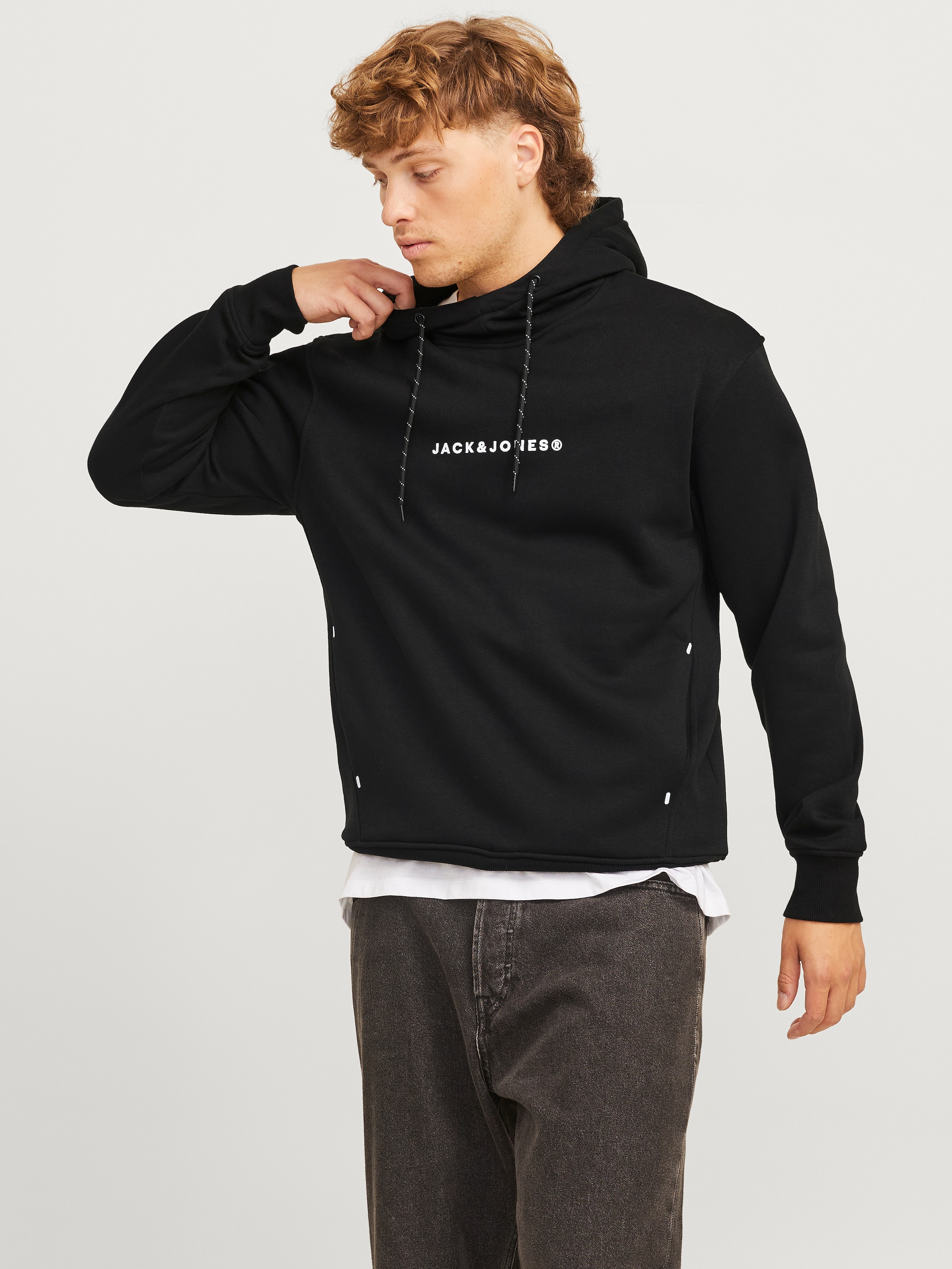 Jack & Jones Kapuzensweatshirt "JJTREE SWEAT HOOD" günstig online kaufen