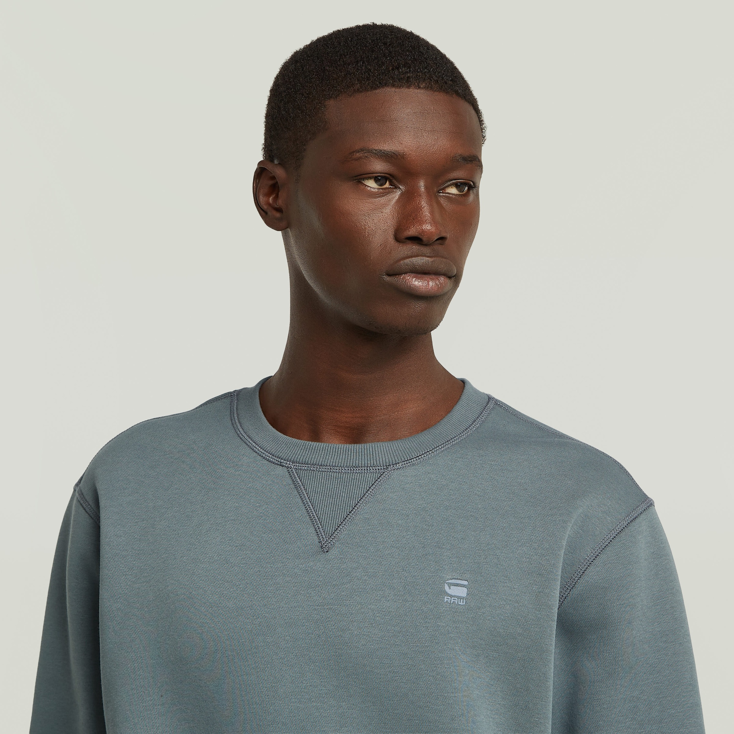 G-STAR Sweatshirt »Premium Core Pacior Sweat«, mit Ripp-Seiteneinsätzen
