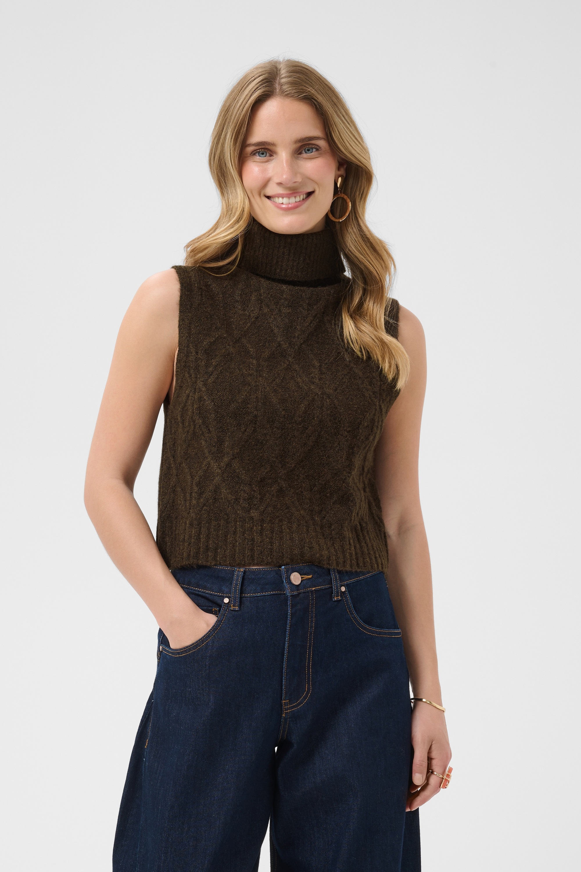 Cream Rollkragenpullover »Damen Rollkragen CRElsie«