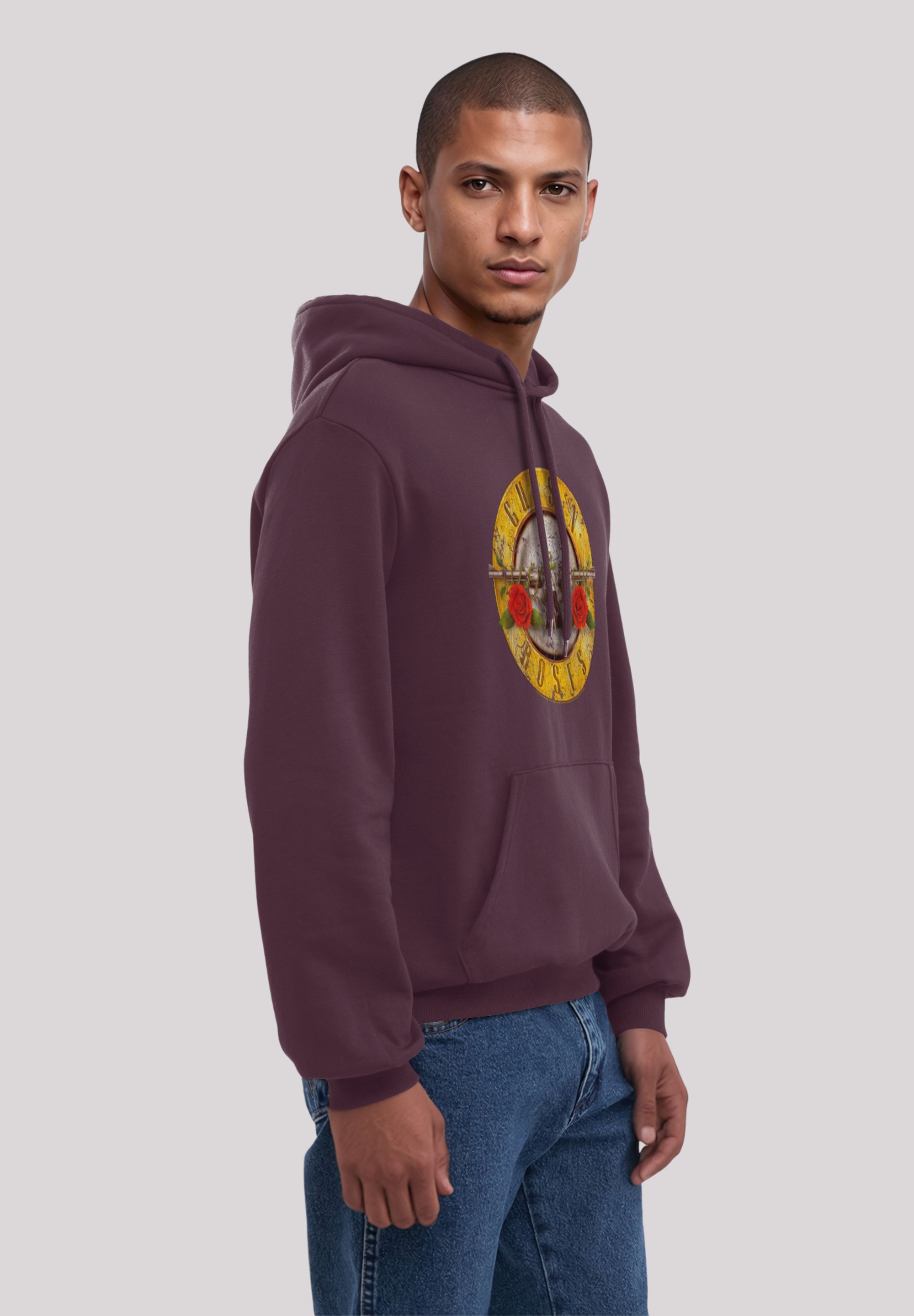 F4NT4STIC Kapuzenpullover »Guns 'n' Roses Vintage Logo Rock Music Band«, Premium Qualität