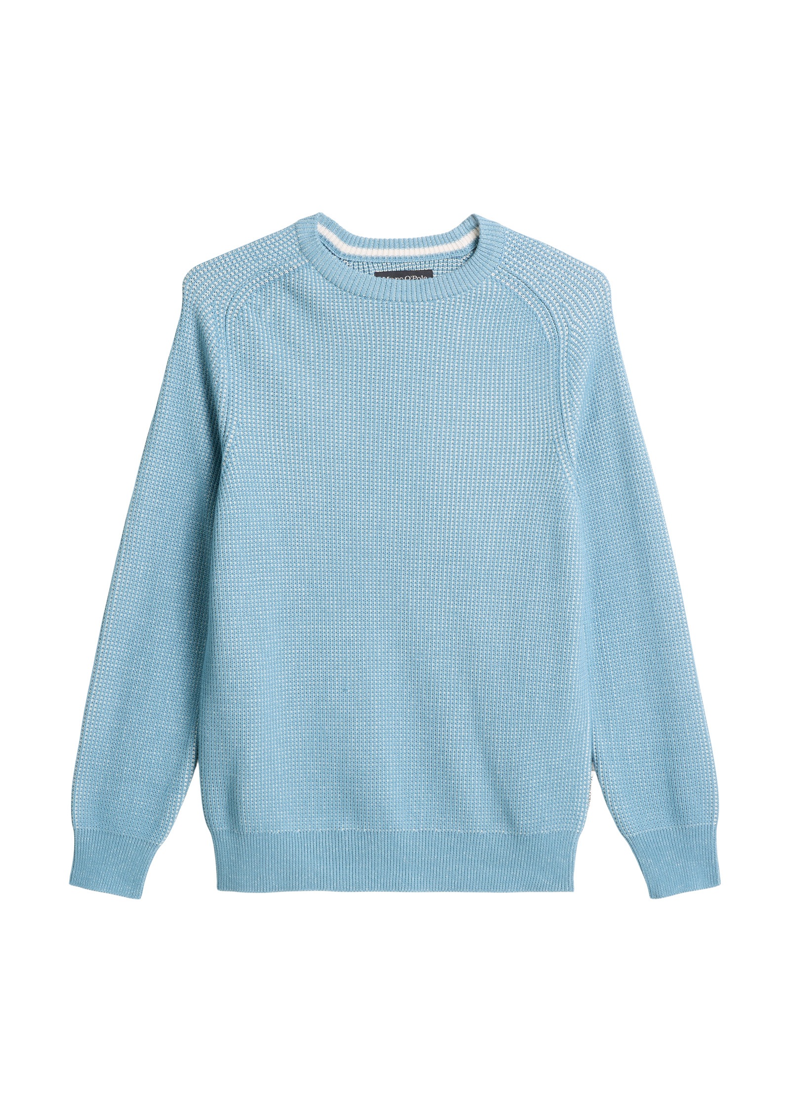 Marc O'Polo Rundhalspullover »aus Bio-Baumwolle«