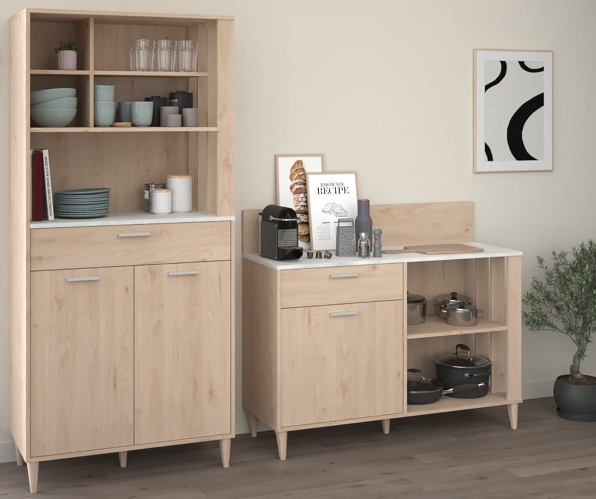 Parisot Schrank-Set "Gala 2" Set, 2 Stk. tlg. dekorative Claustra an den Se günstig online kaufen