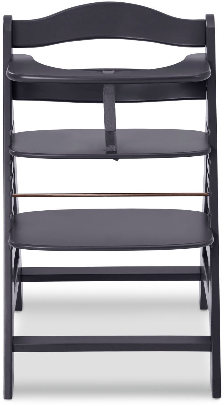 Hauck Hochstuhl »Alpha+, Dark grey«, FSC® - schützt Wald - weltweit