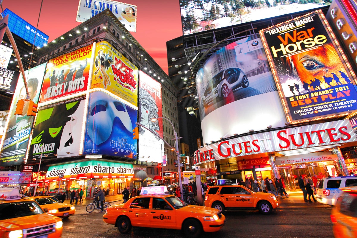 Papermoon Fototapete "Time Square"