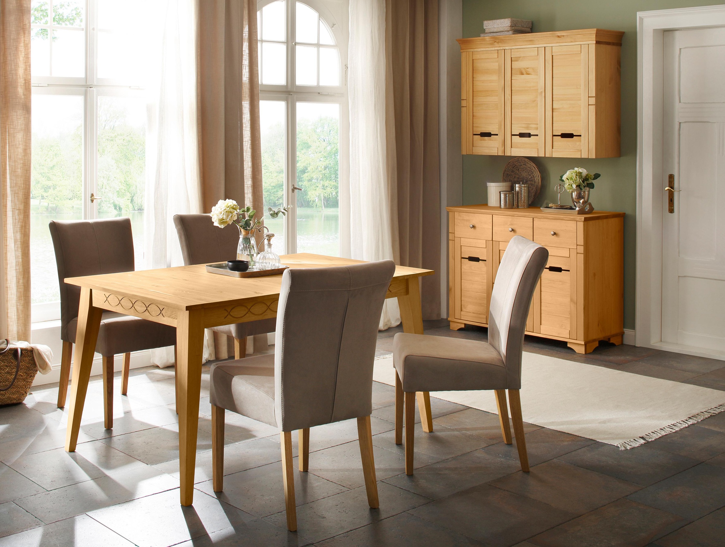 Home affaire Esszimmerstuhl "Queen Polsterstuhl BESTSELLER" (Set) 2 Stk. Lu günstig online kaufen