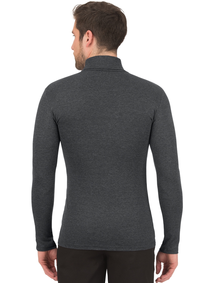 Trigema Rollkragenshirt "TRIGEMA Rollkragenshirt" 1 Stk. tlg. günstig online kaufen