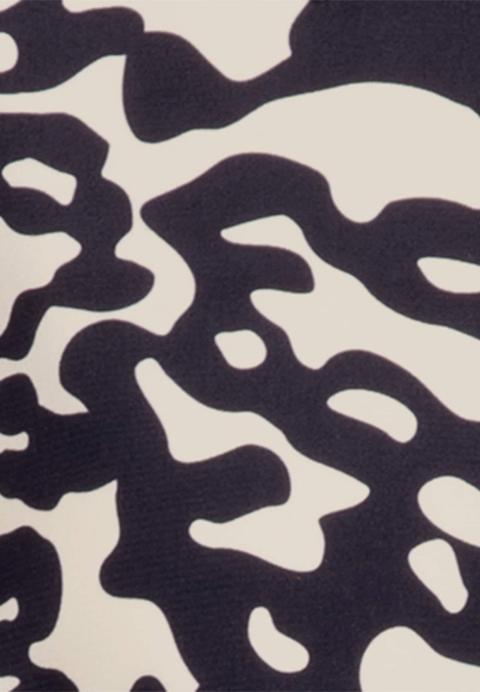 seidensticker Hemdbluse »Schwarze Rose«, Langarm Kragen Animal