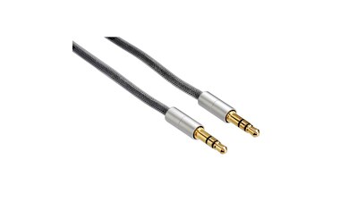 Hama Audio-Kabel »Verbindungskabel "AluLine", 3,5-mm-Klinkenstecker, 2 m Klinkenkabel... kaufen