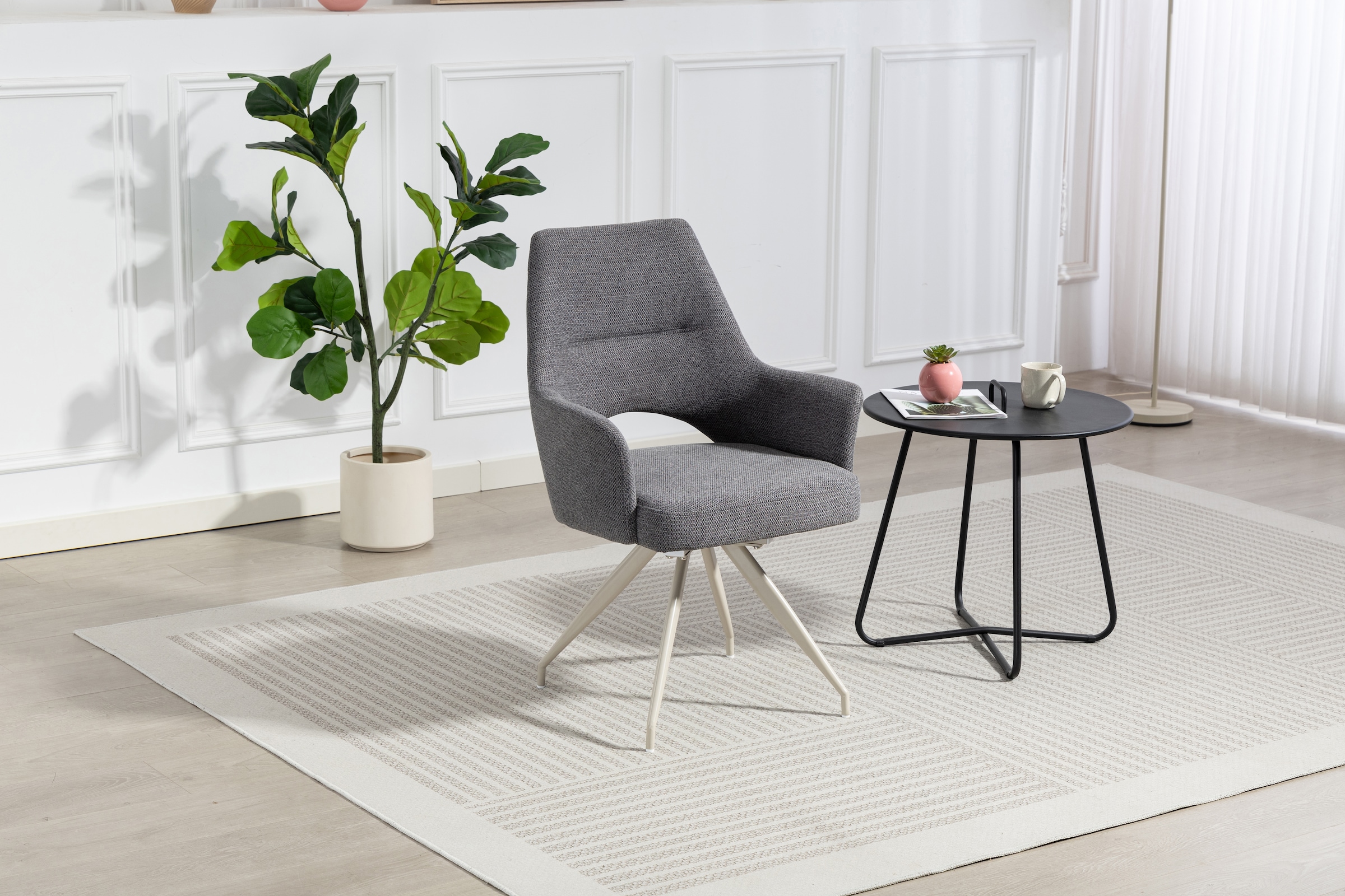 Duo Collection 4-Fußstuhl »Maila« () 2 Stk.180° drehbar mit Rückholfunktion