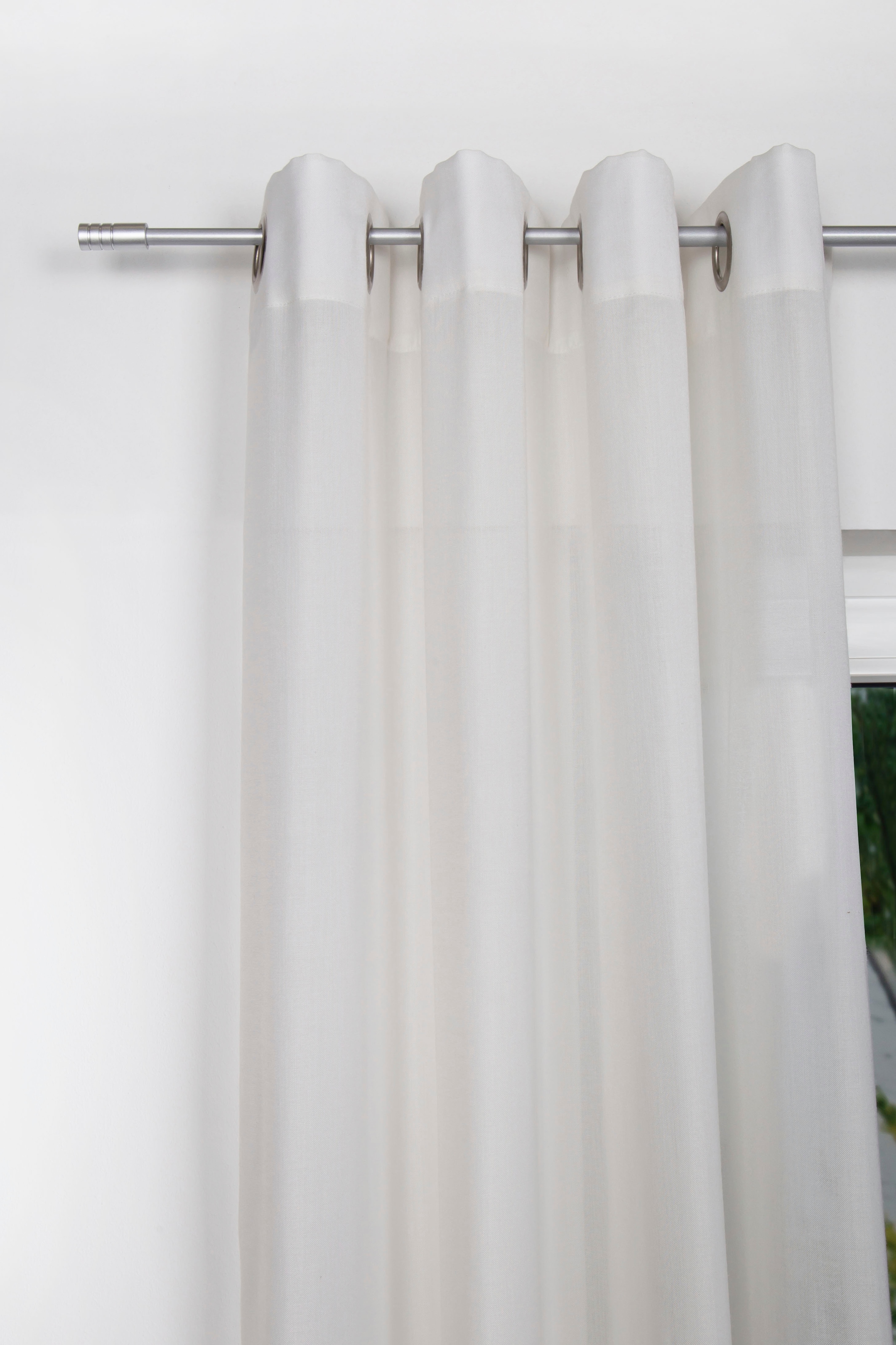 mydeco Gardinenstange »rillcube«, 1 läufig-läufig, ausziehbar