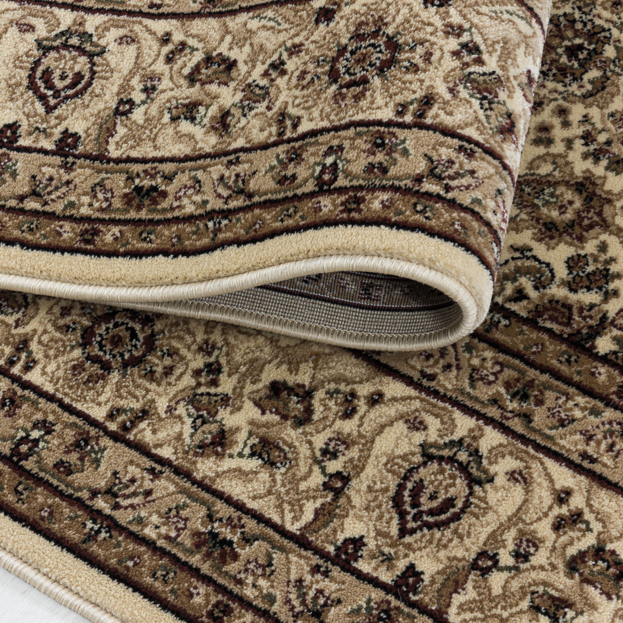 Teppich AYYILDIZ TEPPICHE "KASHMIR 2602", beige, B:160cm H:10mm L:230cm, Polypropylen (PP), Teppiche, Teppich, Wohnzimmer, Orient Optik 3