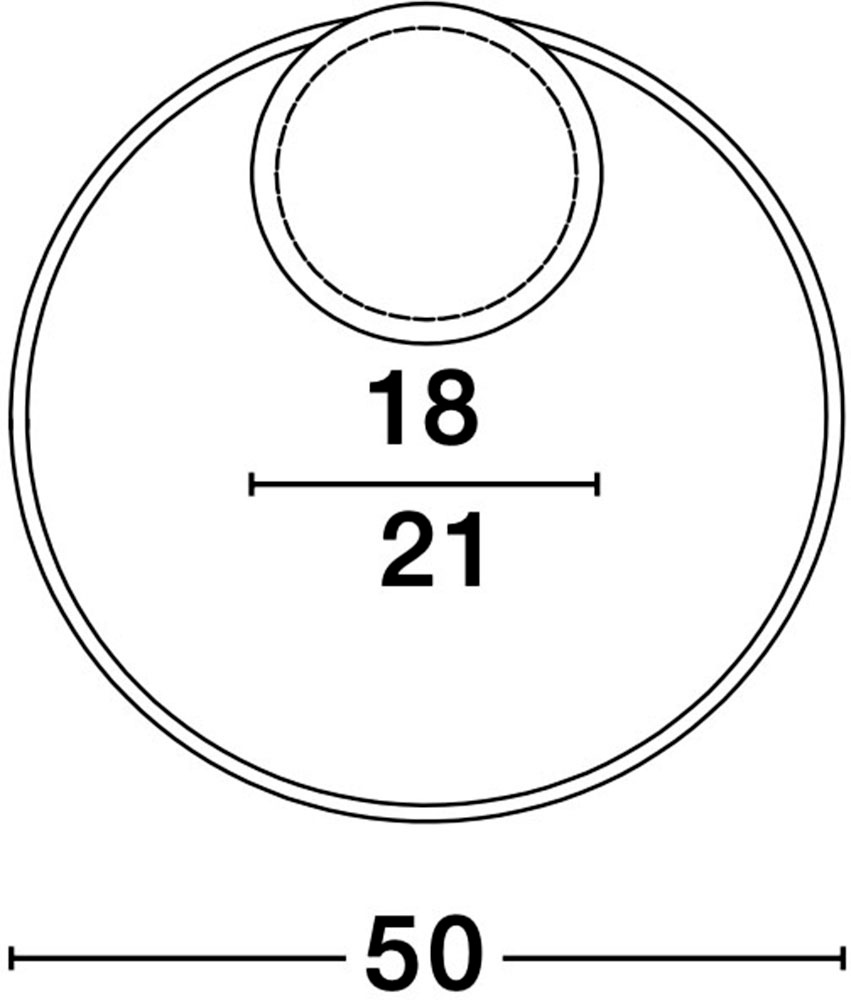 Nova Luce LED Deckenleuchte »FULINE« LED-Modul 1 Stk. Warmweiß