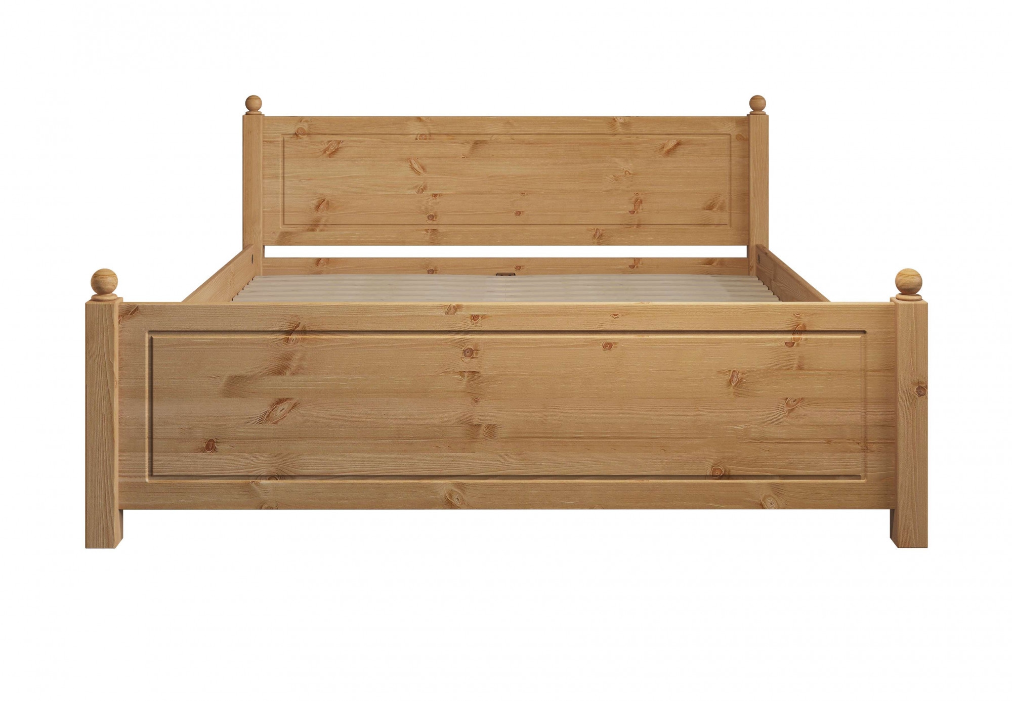 Home affaire Massivholzbett »Mila, hohe Belastbarkeit Jugendbett,! FSC® zertifiziertes Massivholz«, (Breite/Belastbarkeit 180cm/220 KG, 140cm/180 KG, 90cm/=120 KG), aus massiver Kiefer, inklusive Lattenrost