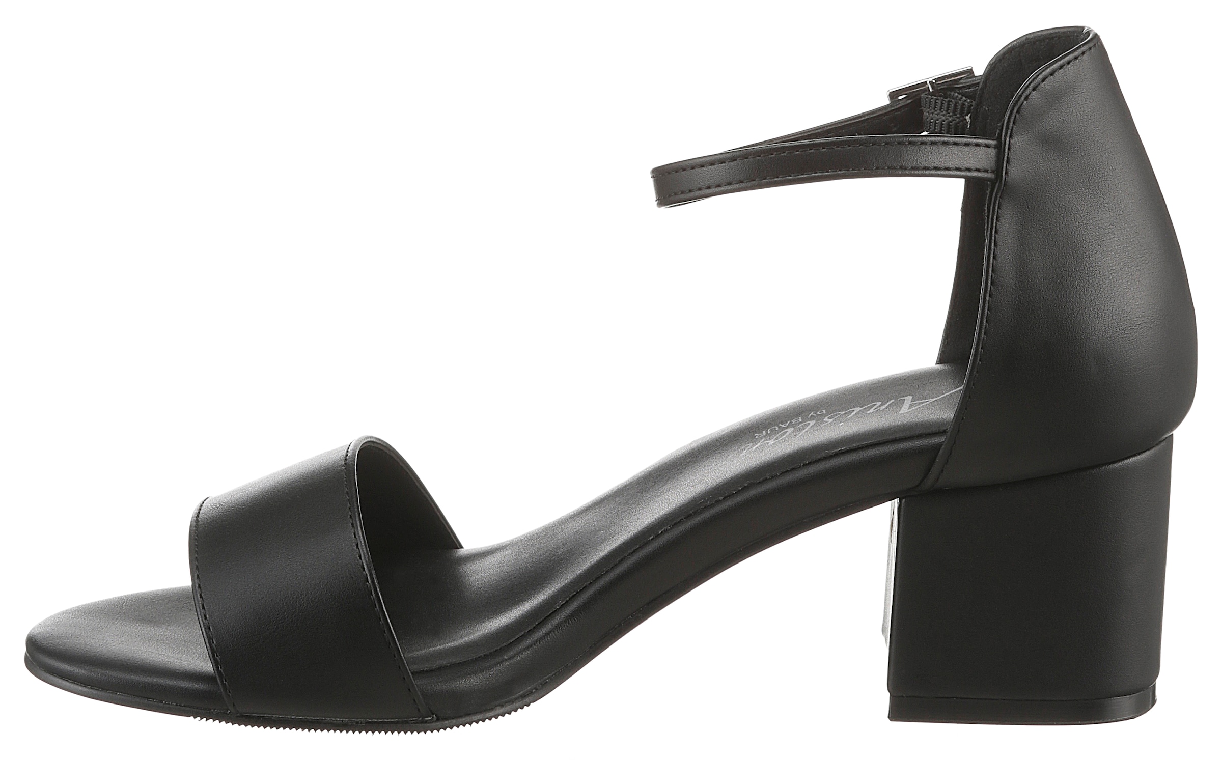 Aniston SHOES Sandalette, Riemchensandale, Festtagsschuh, Sommerschuh in Weite G