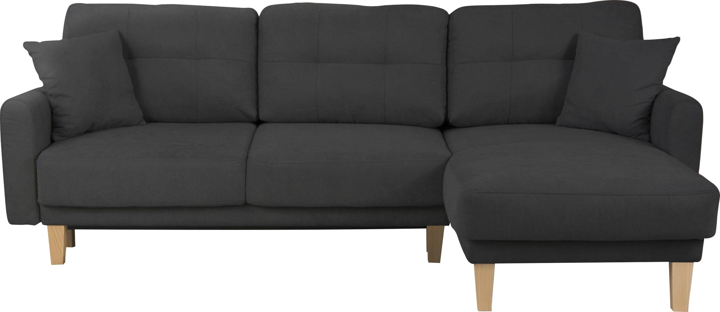 Home affaire Ecksofa "TRIPLO optionale Schlafsofa mit Bettkasten, Maße B/T/ günstig online kaufen