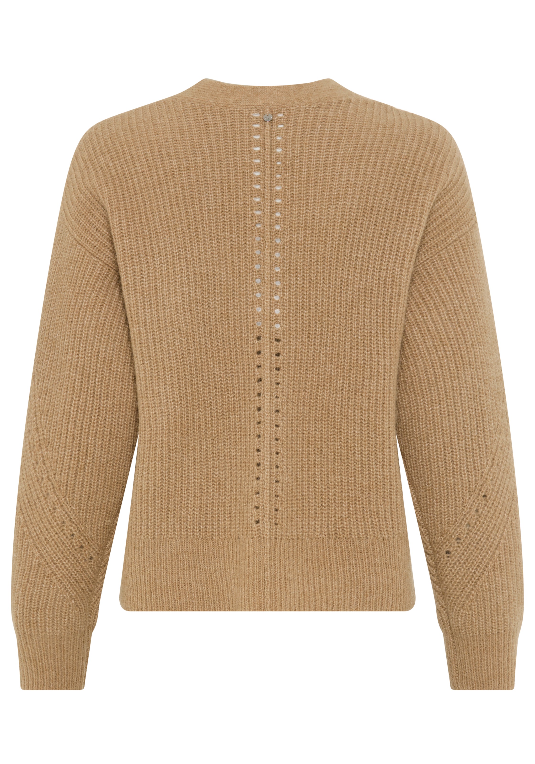BOSS ORANGE Cardigan "Fortellini Premium Damenmode", mit Ajourstrickmuster günstig online kaufen