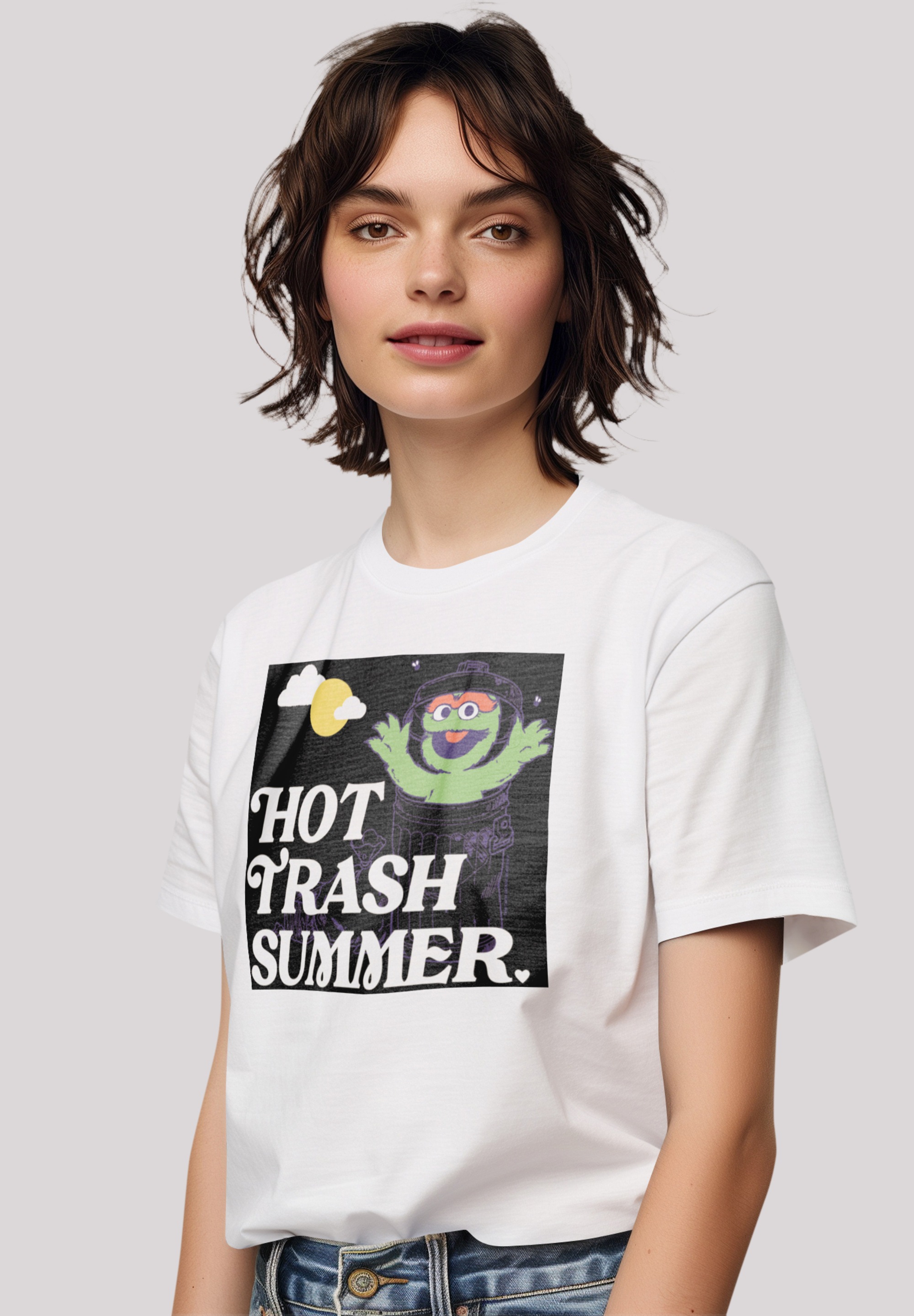 F4NT4STIC T-Shirt "Sesamstraße Hot Trash Club", Premium Qualität,Nostalgie, günstig online kaufen