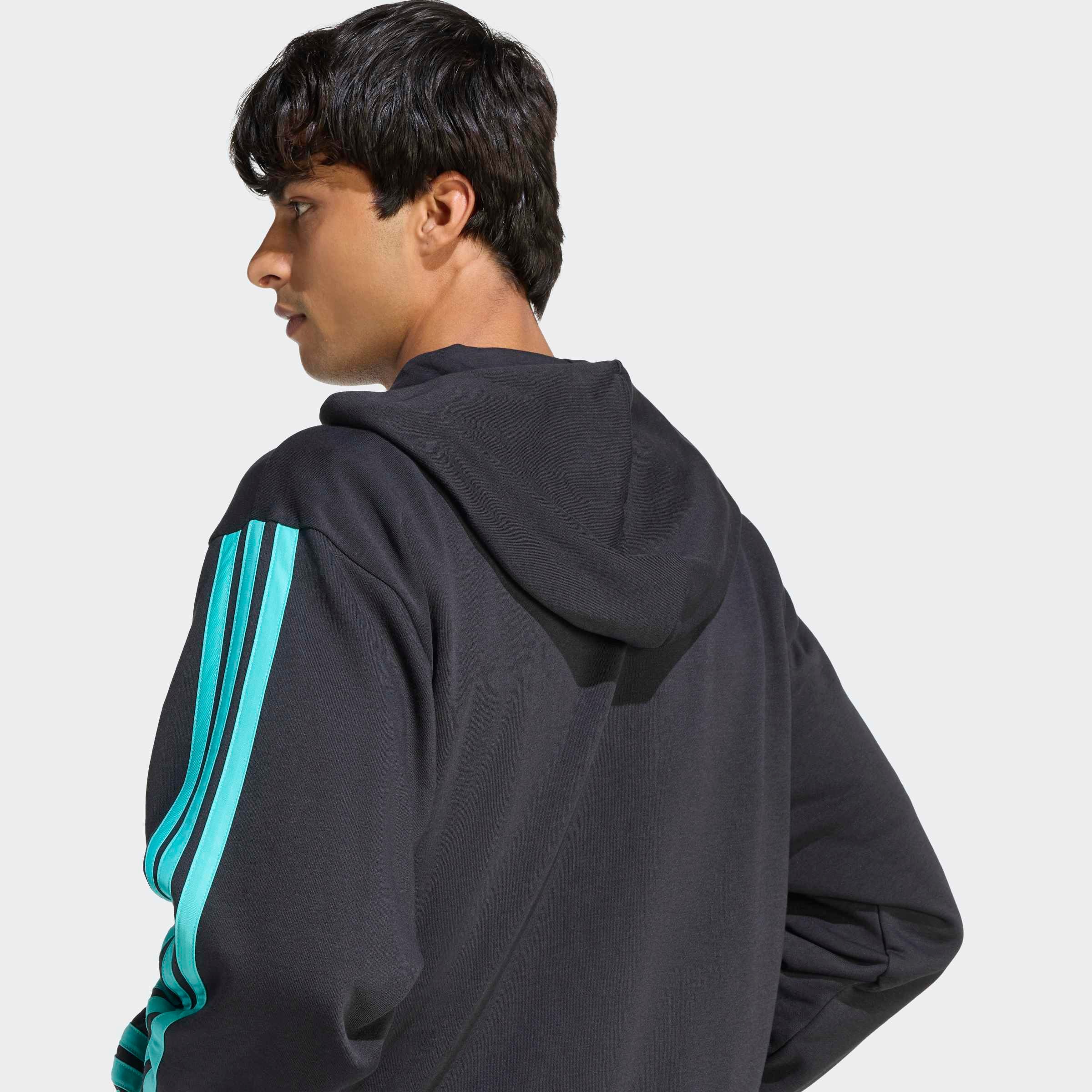 adidas Performance Kapuzensweatshirt »MERCEDES – AMG PETRONAS FORMULA 1 TEAM DNA ZIP-HOODIE«
