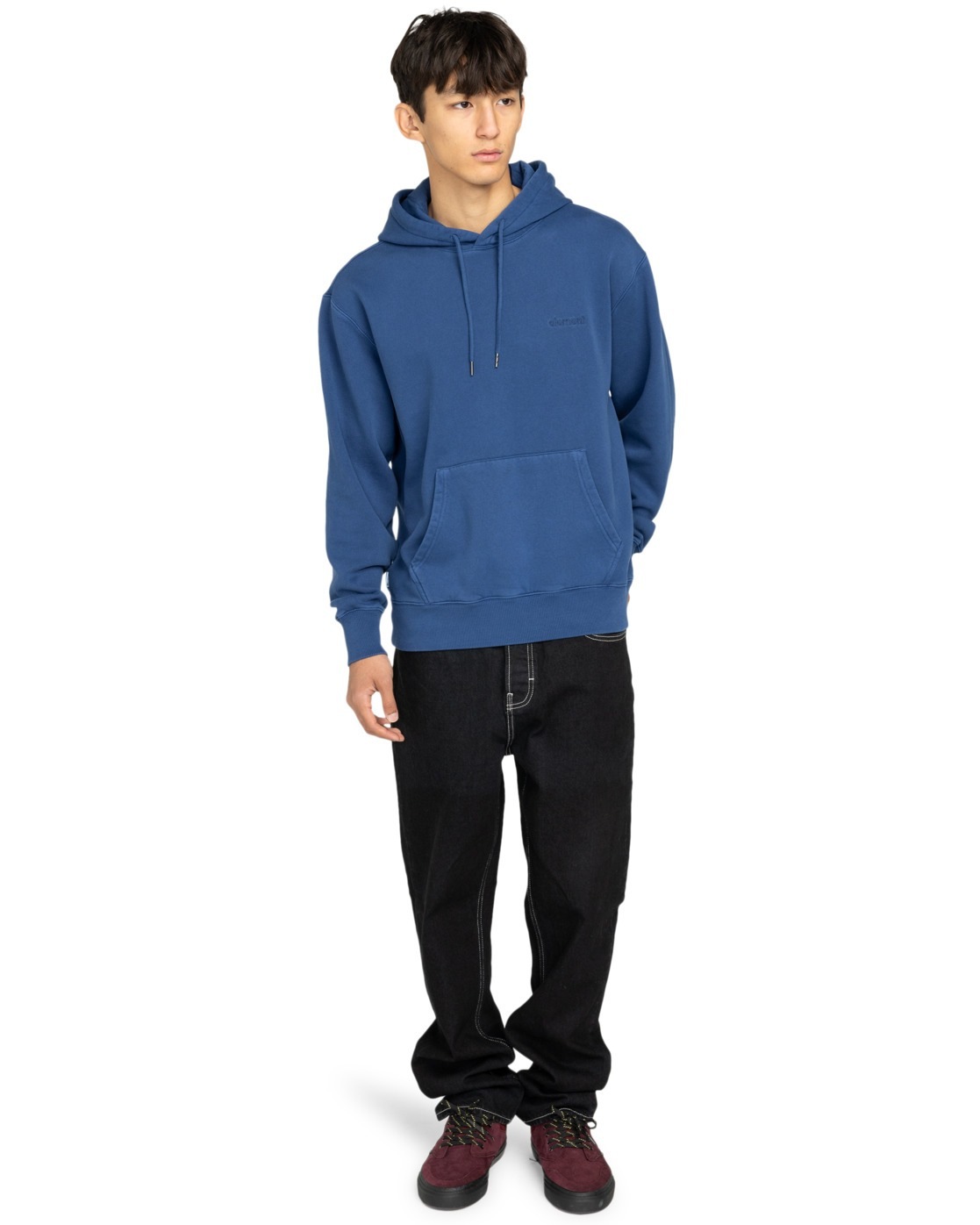 Element Lowcase Pigment Hoodie Navy XL 5